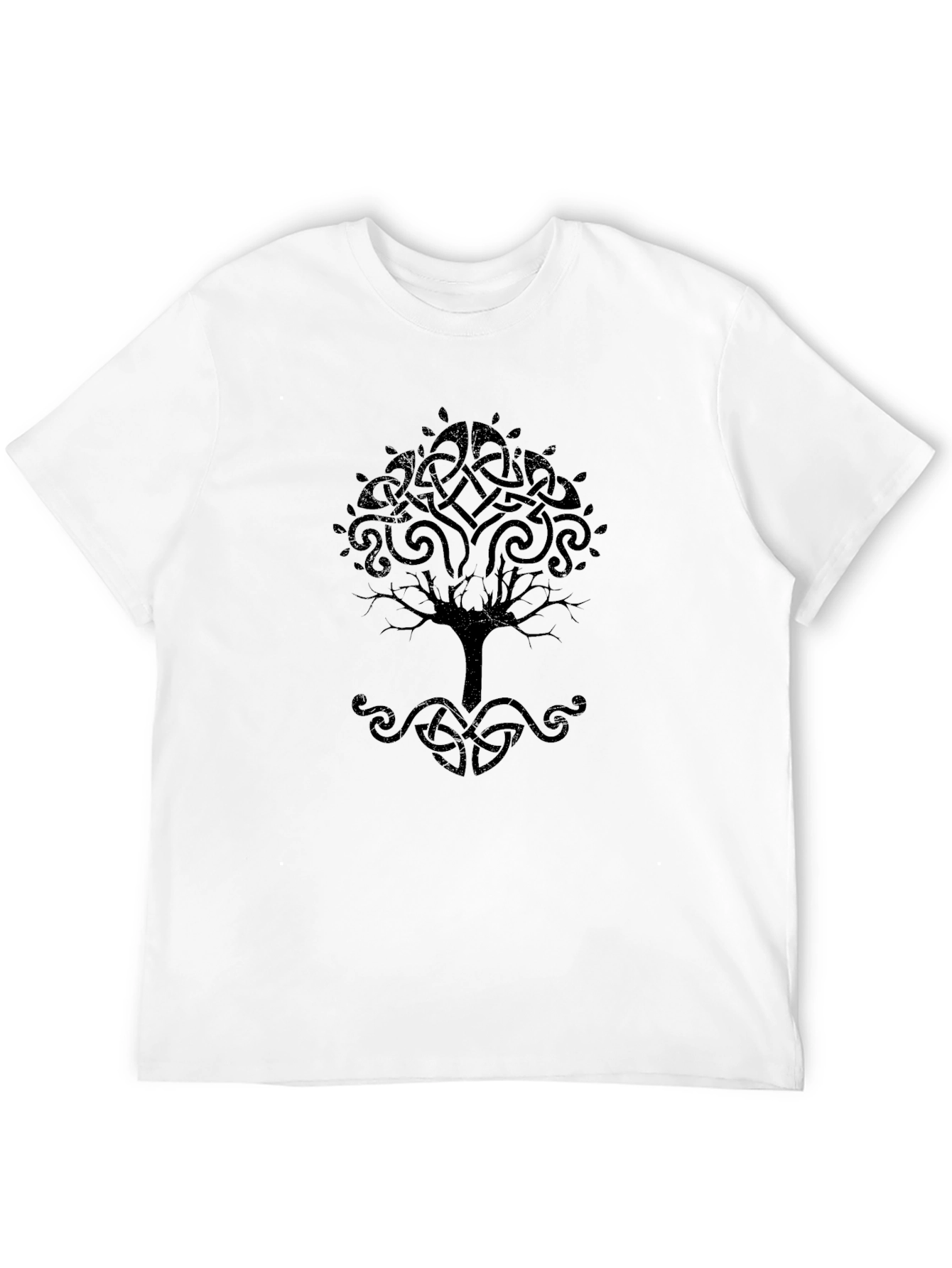 Black Celtic Tree of Life Graphic Tee