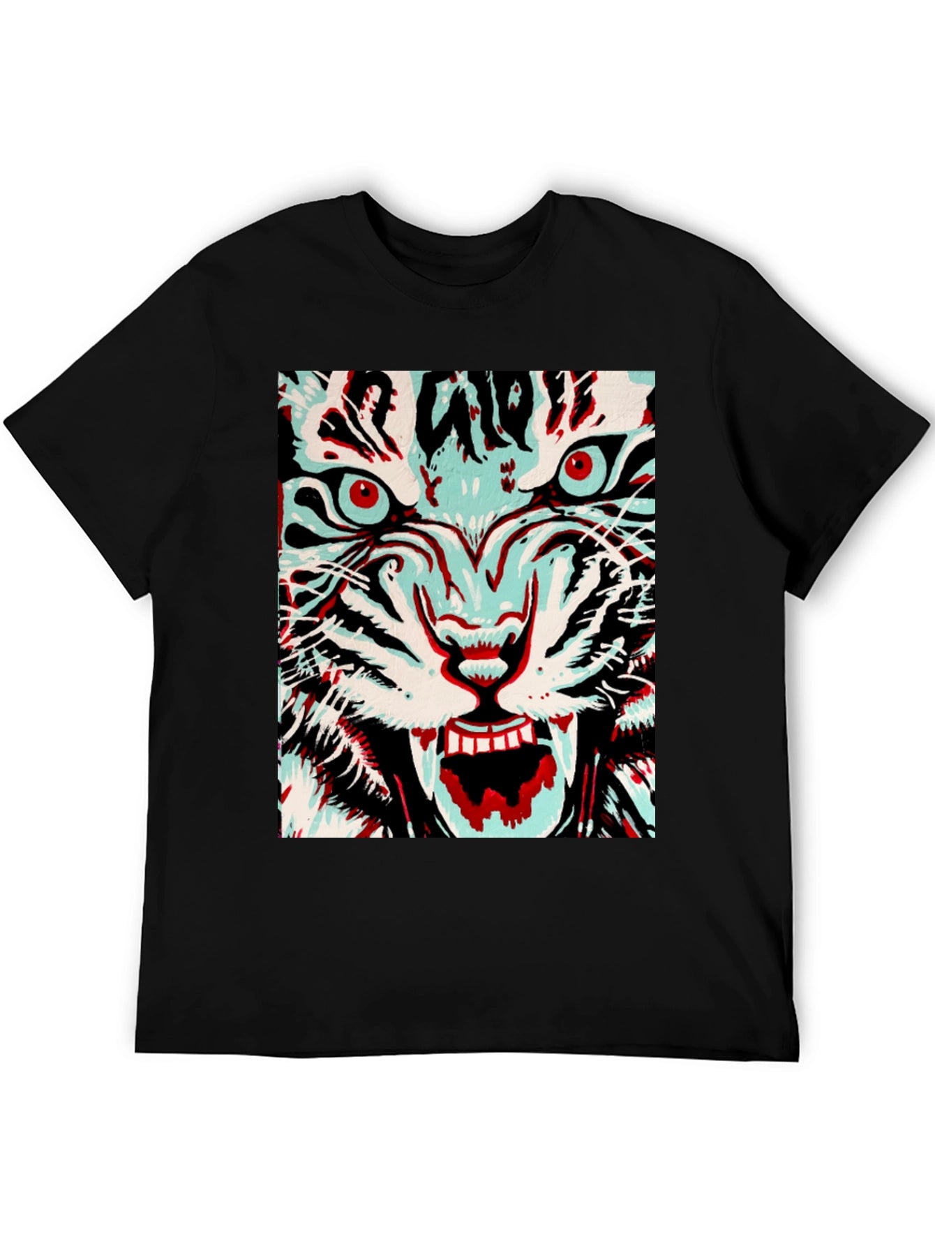 Tiger Graphic Tee - Fierce Style