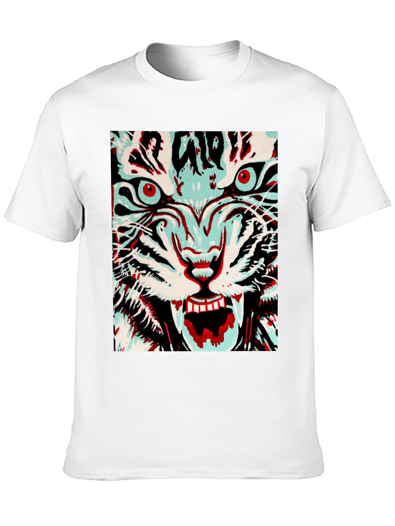 Tiger Graphic Tee - Fierce Style