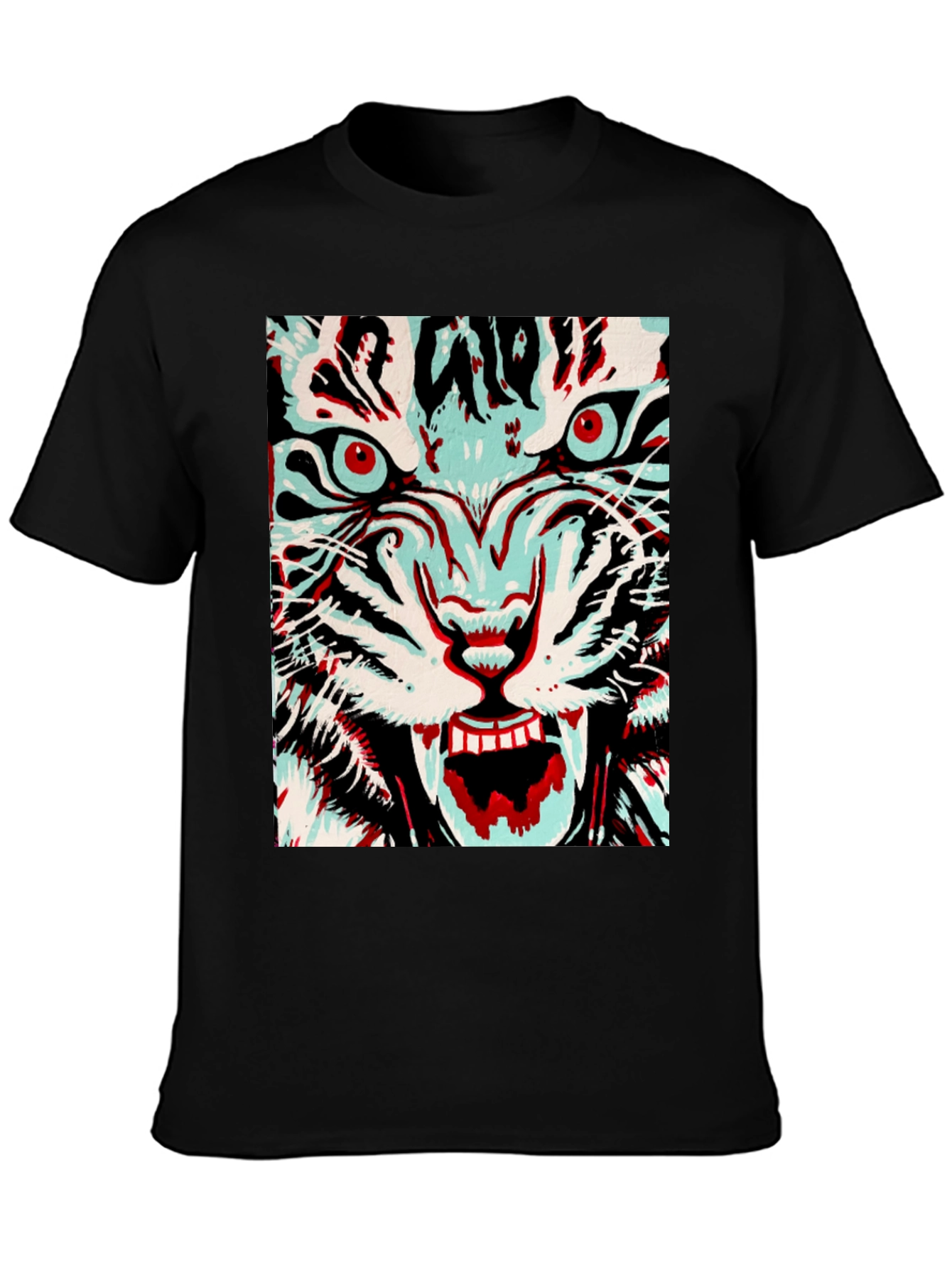 Tiger Graphic Tee - Fierce Style