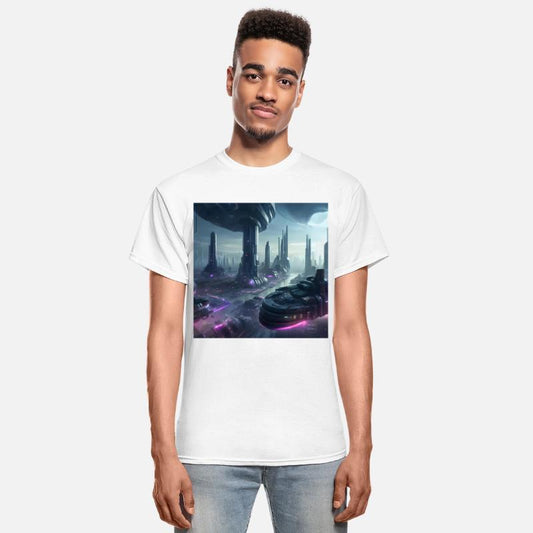 Ethereal Alien Planet Landscape