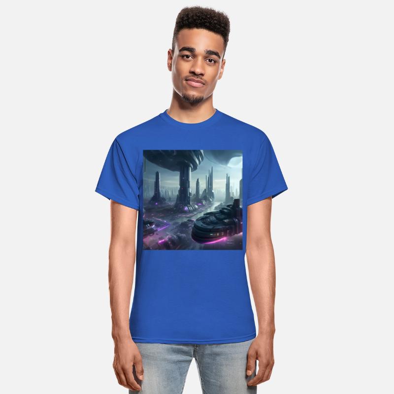 Ethereal Alien Planet Landscape