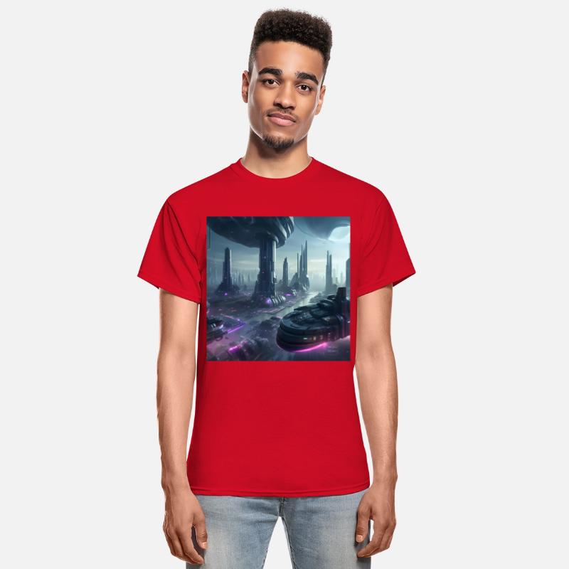 Ethereal Alien Planet Landscape