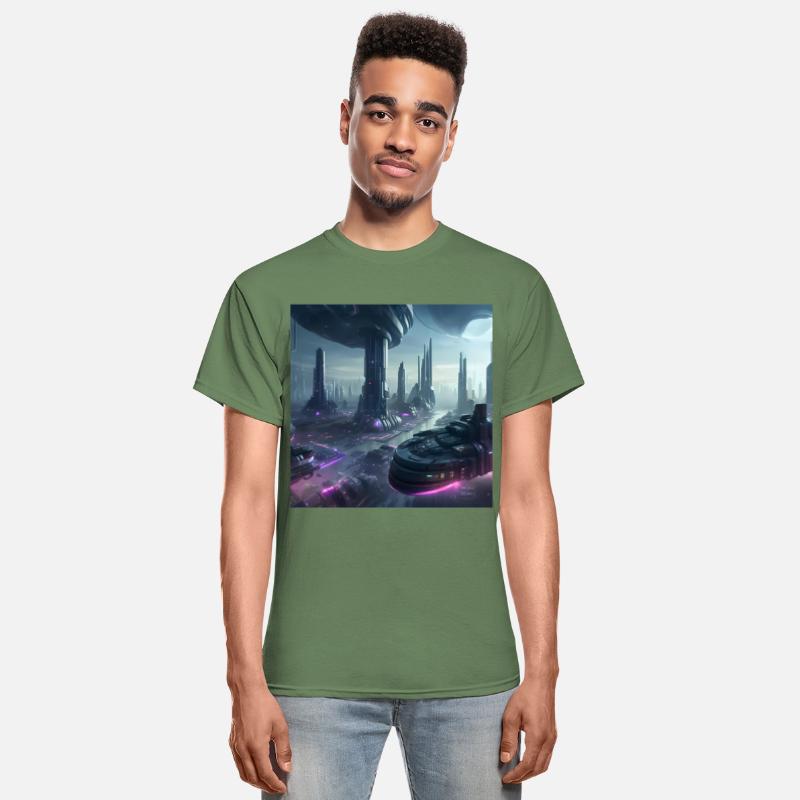 Ethereal Alien Planet Landscape