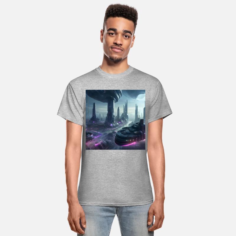 Ethereal Alien Planet Landscape