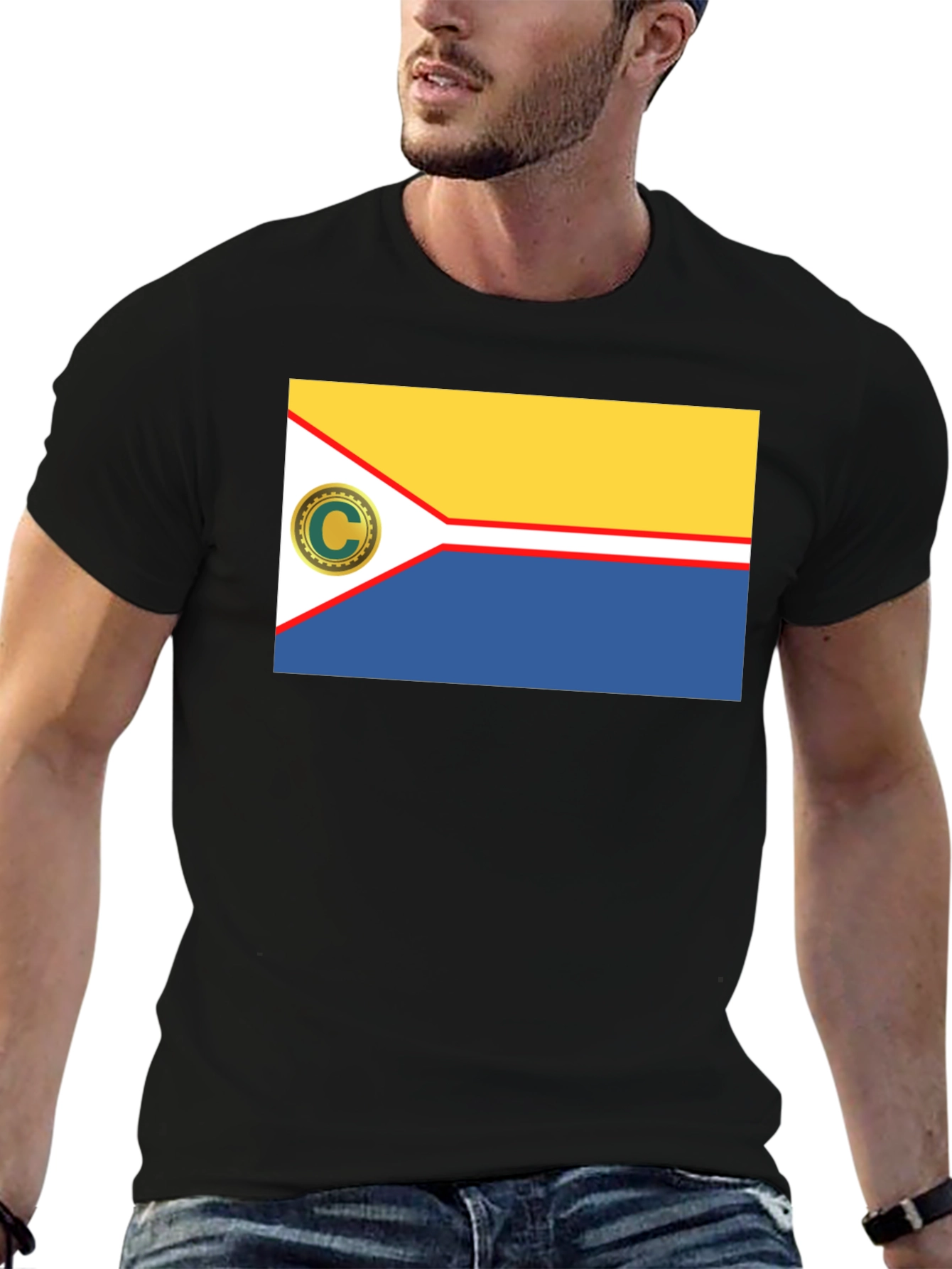 Sint Eustatius Flag T-Shirt