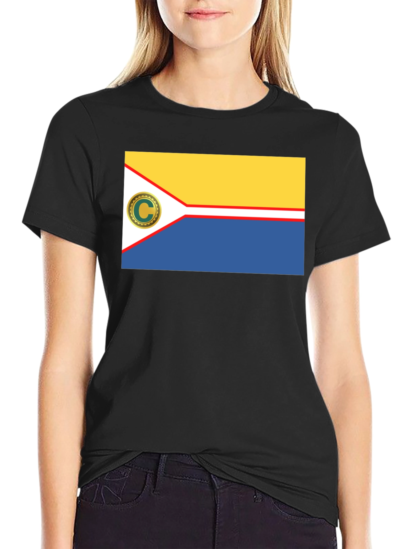 Sint Eustatius Flag T-Shirt
