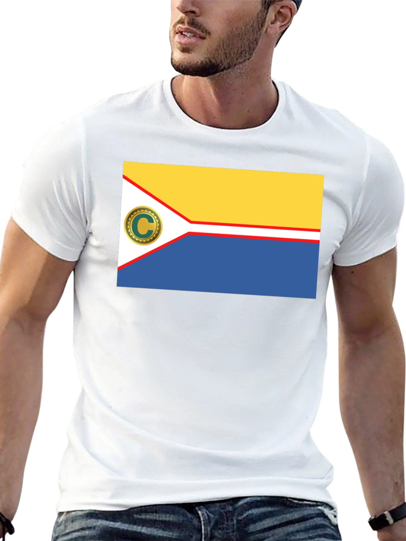 Sint Eustatius Flag T-Shirt