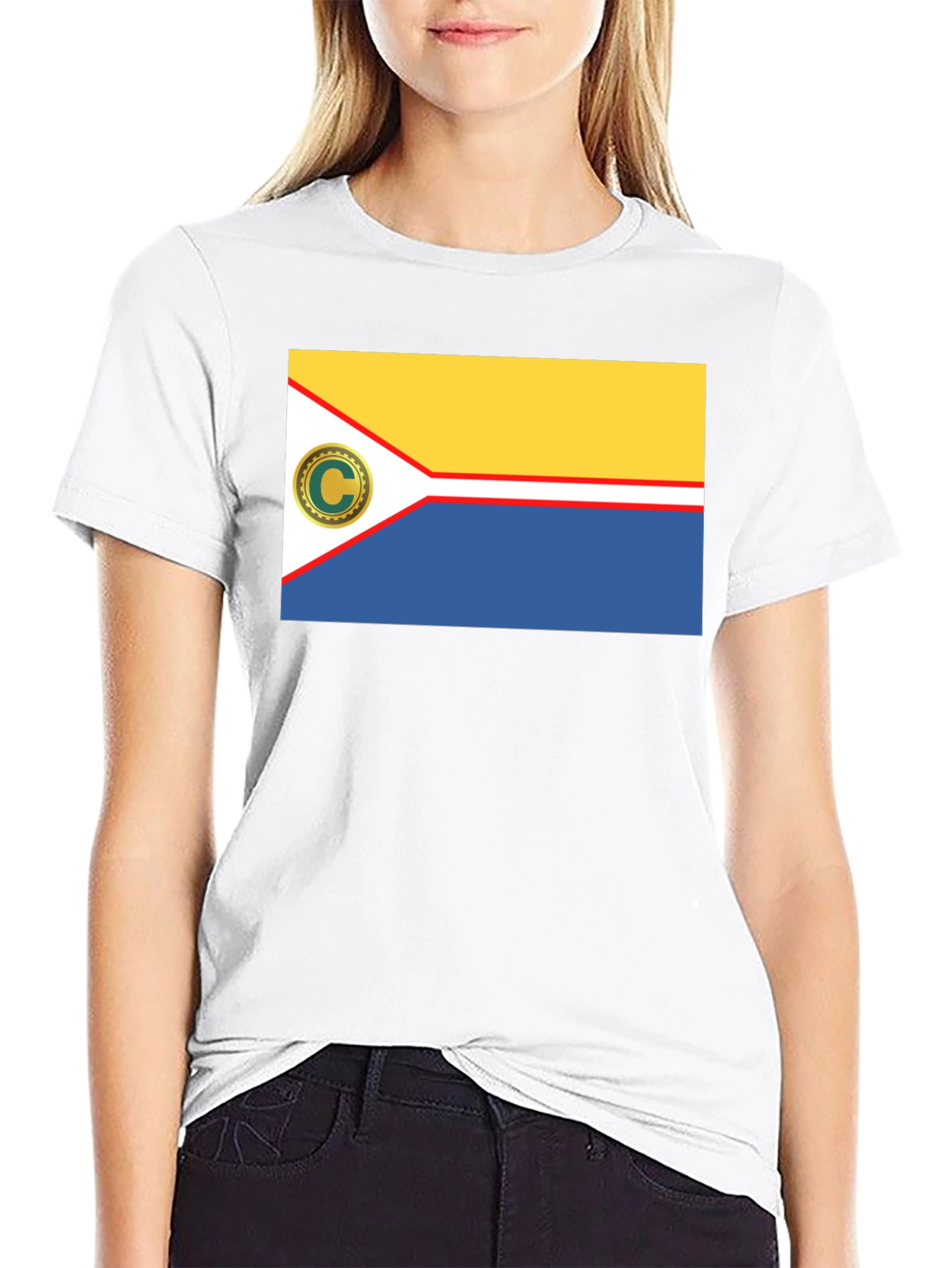 Sint Eustatius Flag T-Shirt