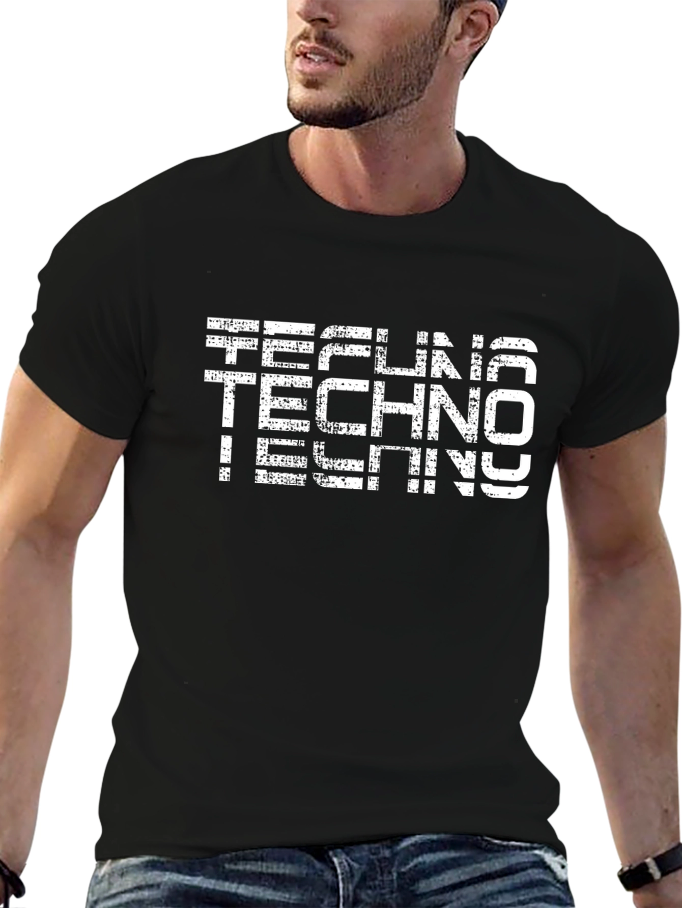 Techno T-Shirt - Modern Music Fan Apparel