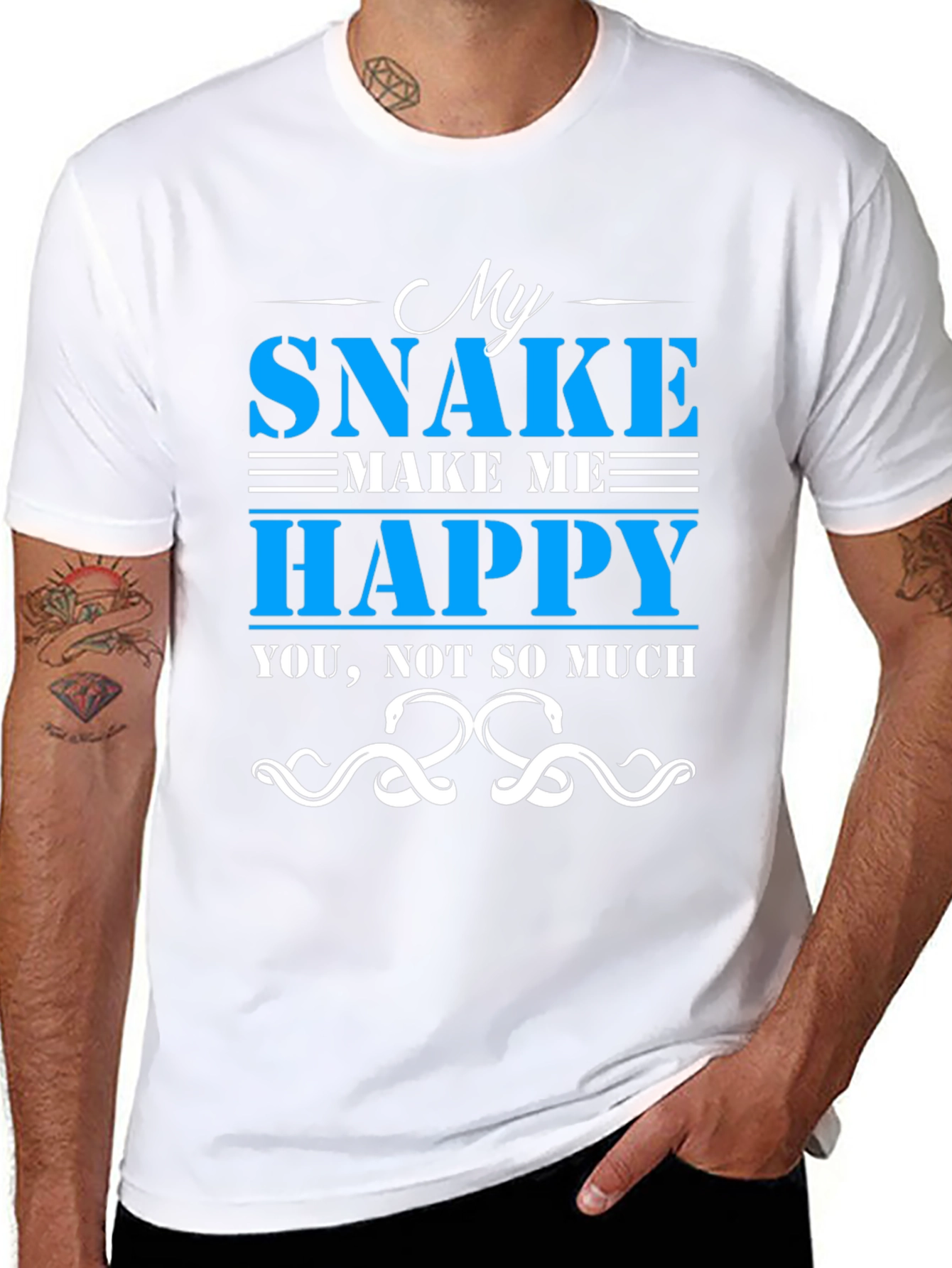My Snake Makes Me Happy T-Shirt