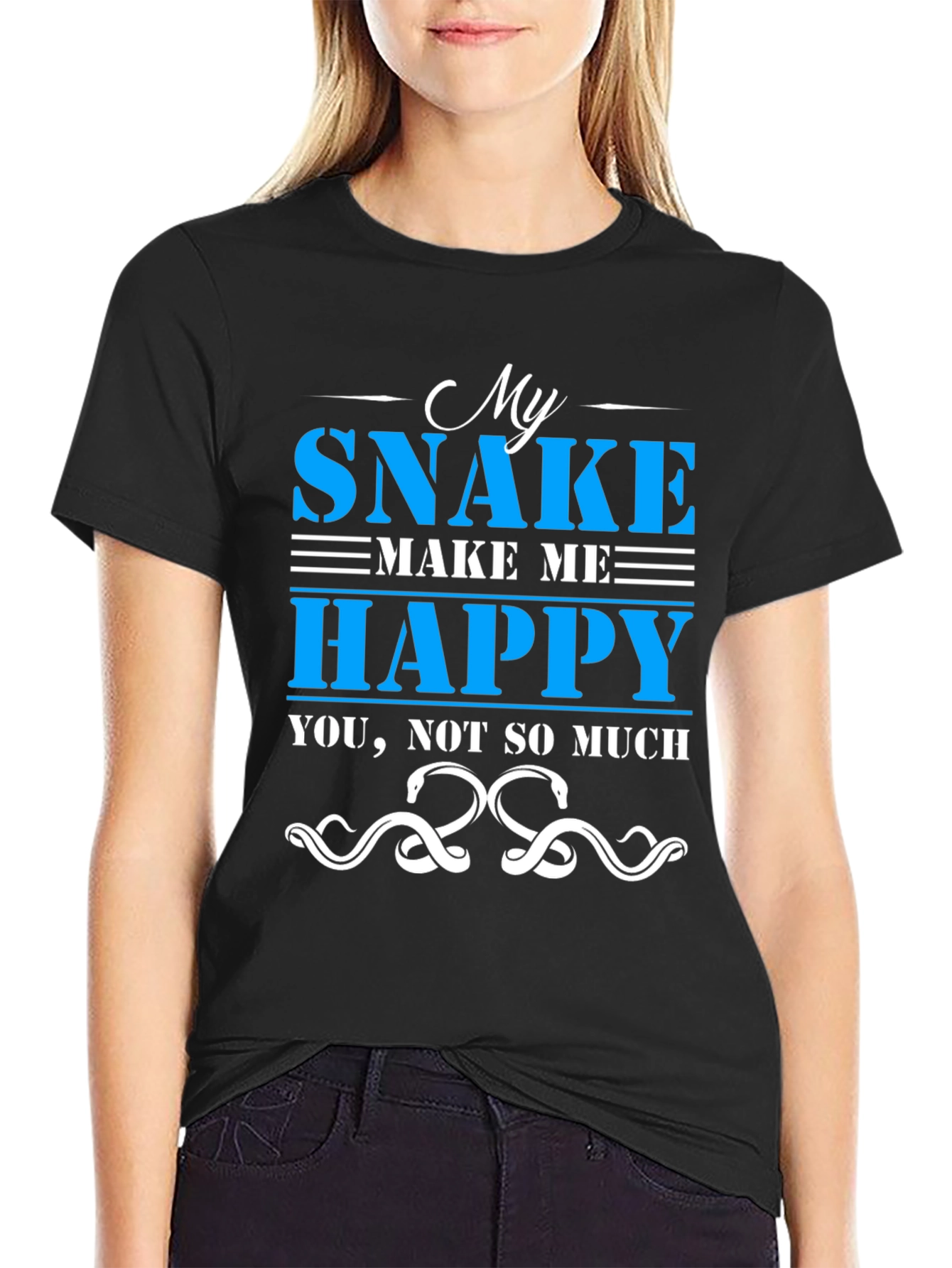 My Snake Makes Me Happy T-Shirt