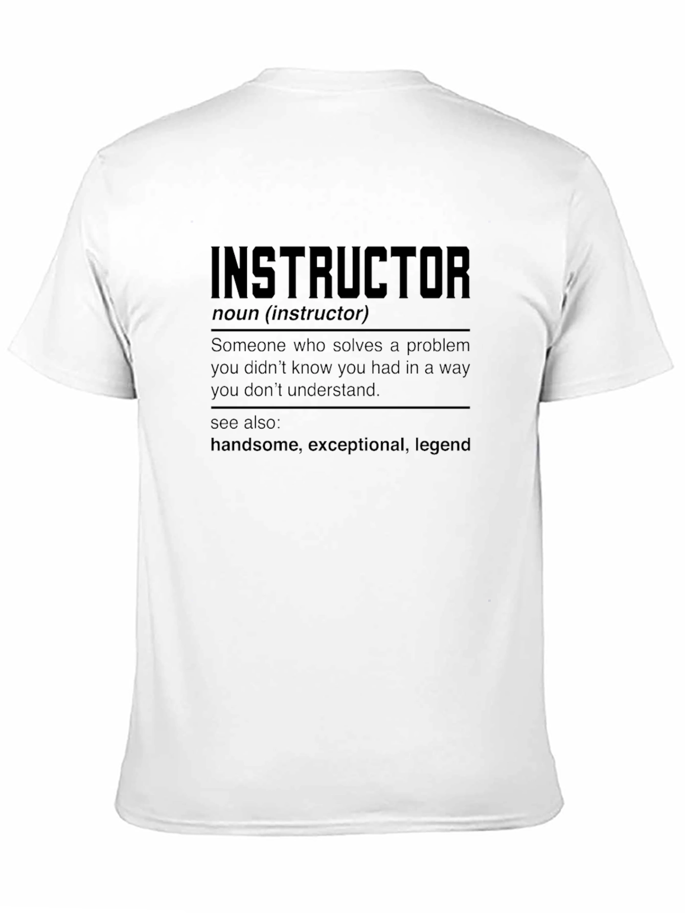 Instructor Definition Graphic Tee