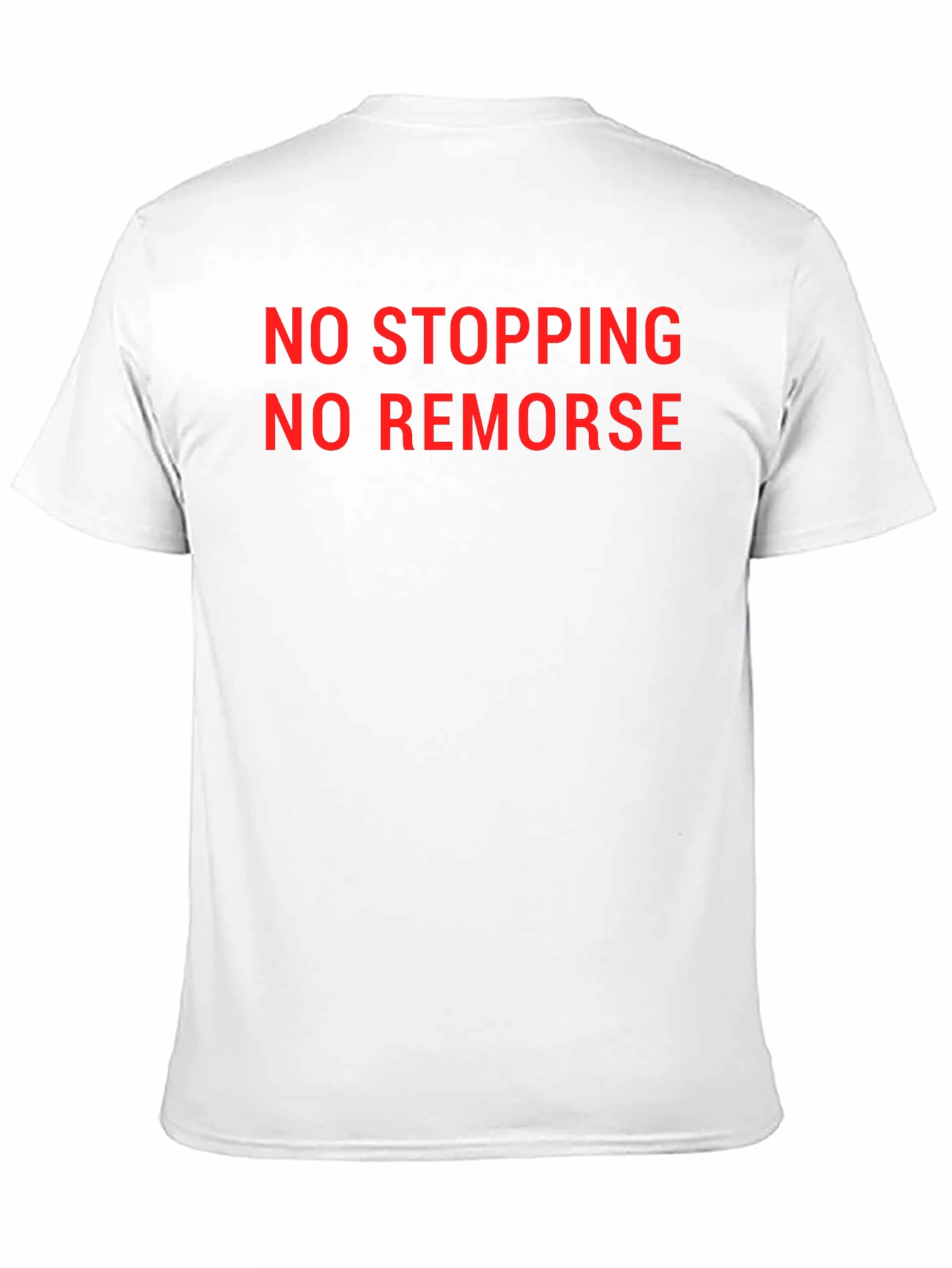 No Stopping No Remorse Graphic Tee - Black