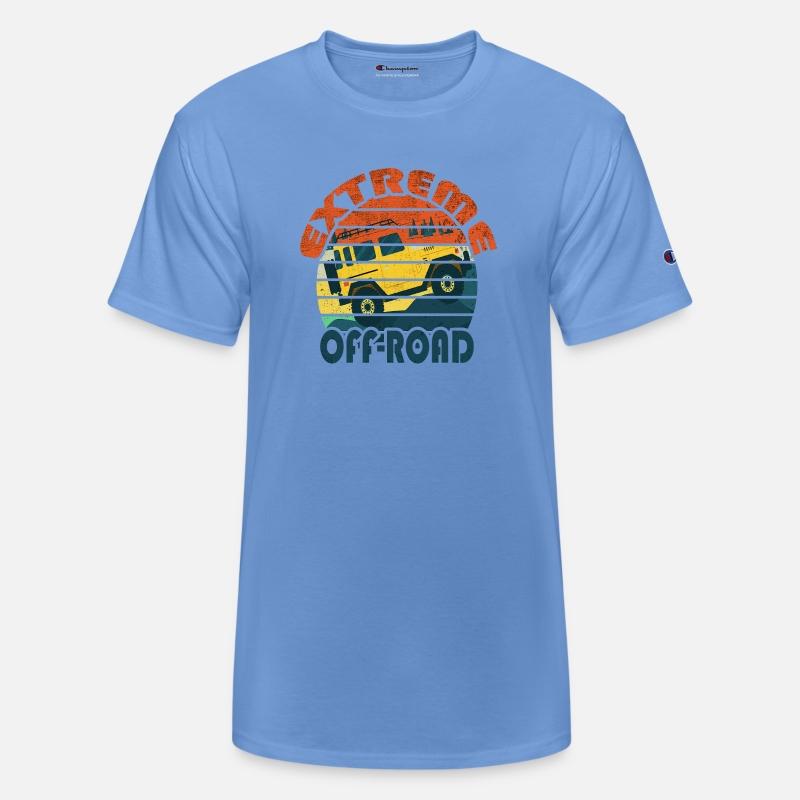 Extreme Jeep Off-Road Retro Vintage Cartoon