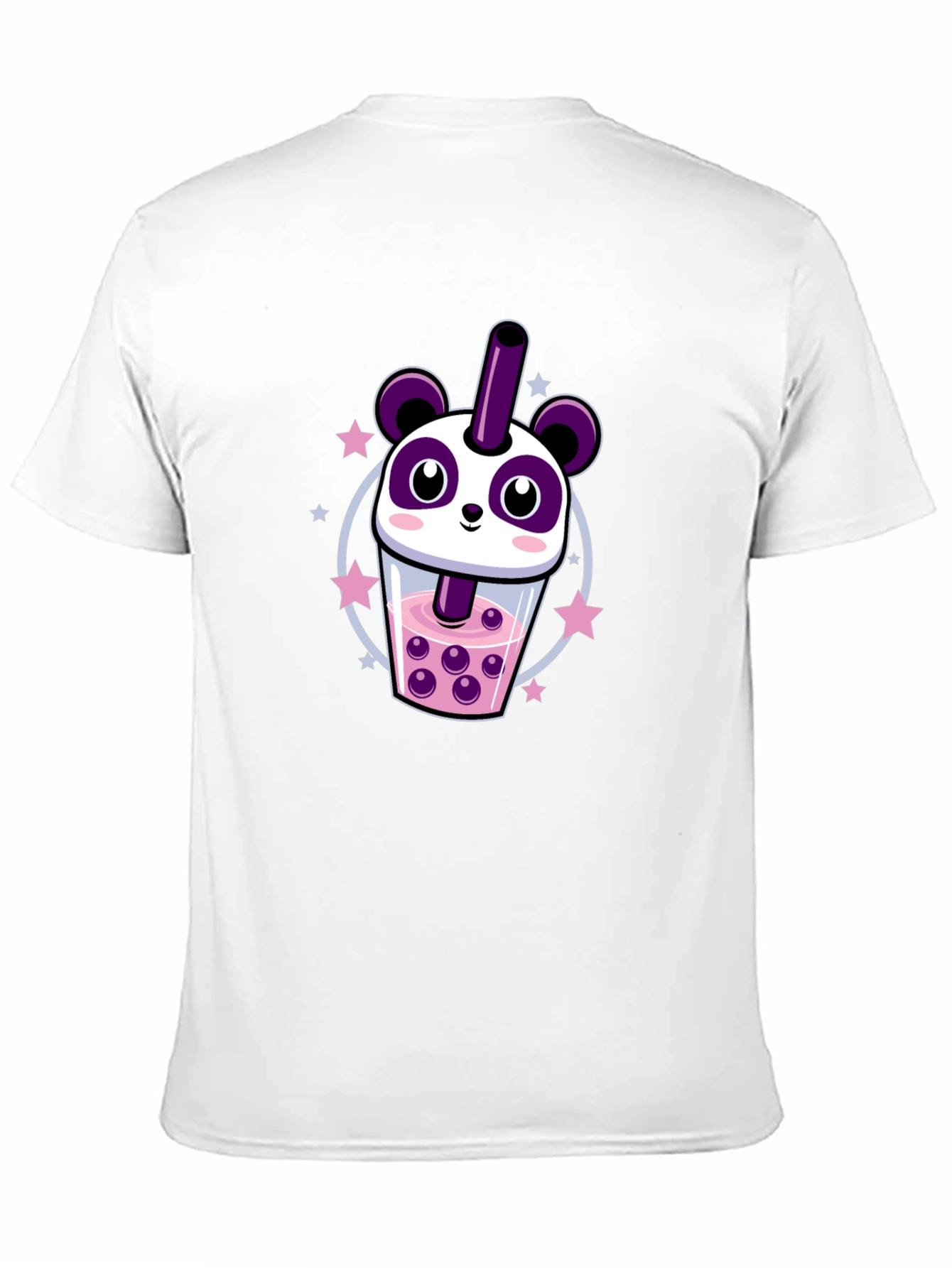 Kawaii Panda Bubble Tea Graphic Tee