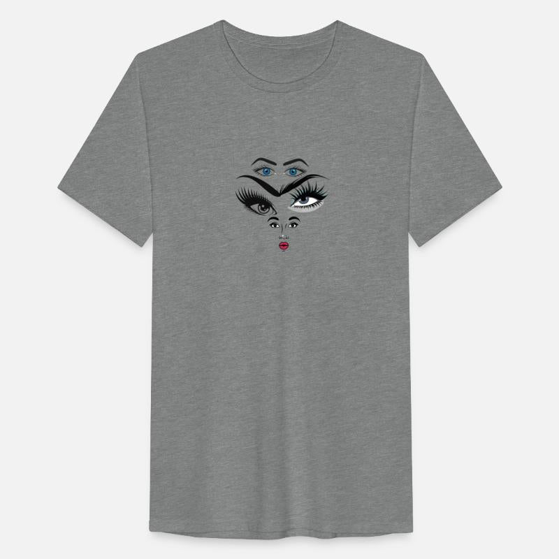 Eye tattoo logo design in T shirt cloths