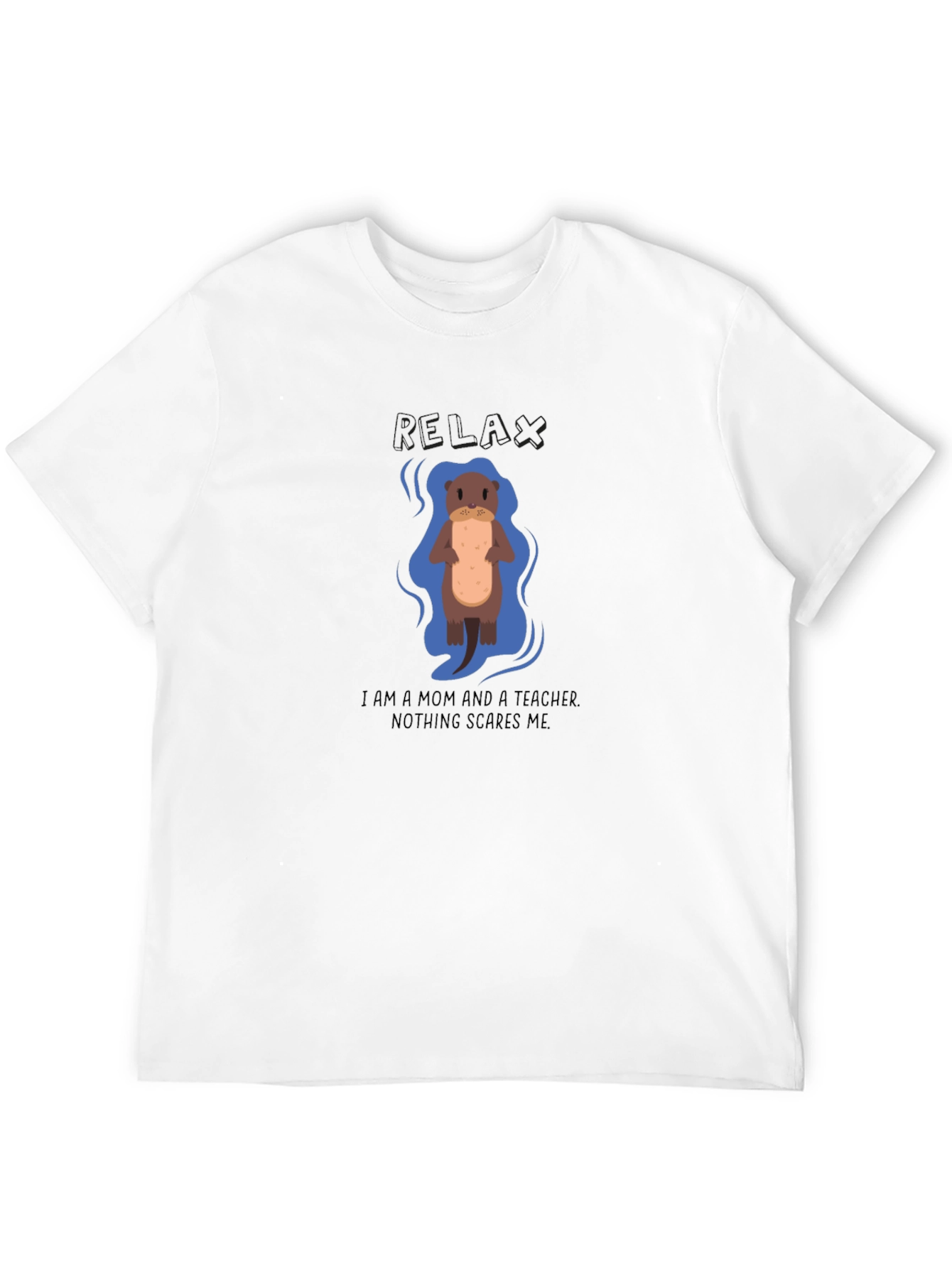 Mom Teacher Otter Graphic Tee