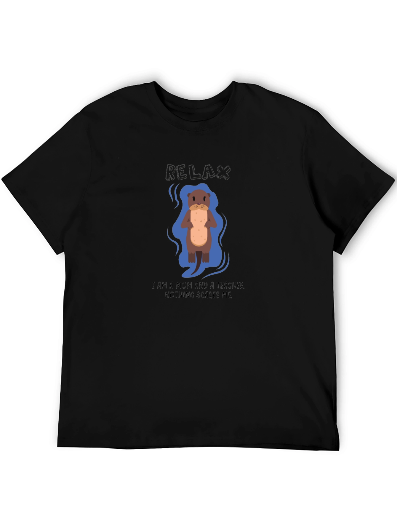Mom Teacher Otter Graphic Tee