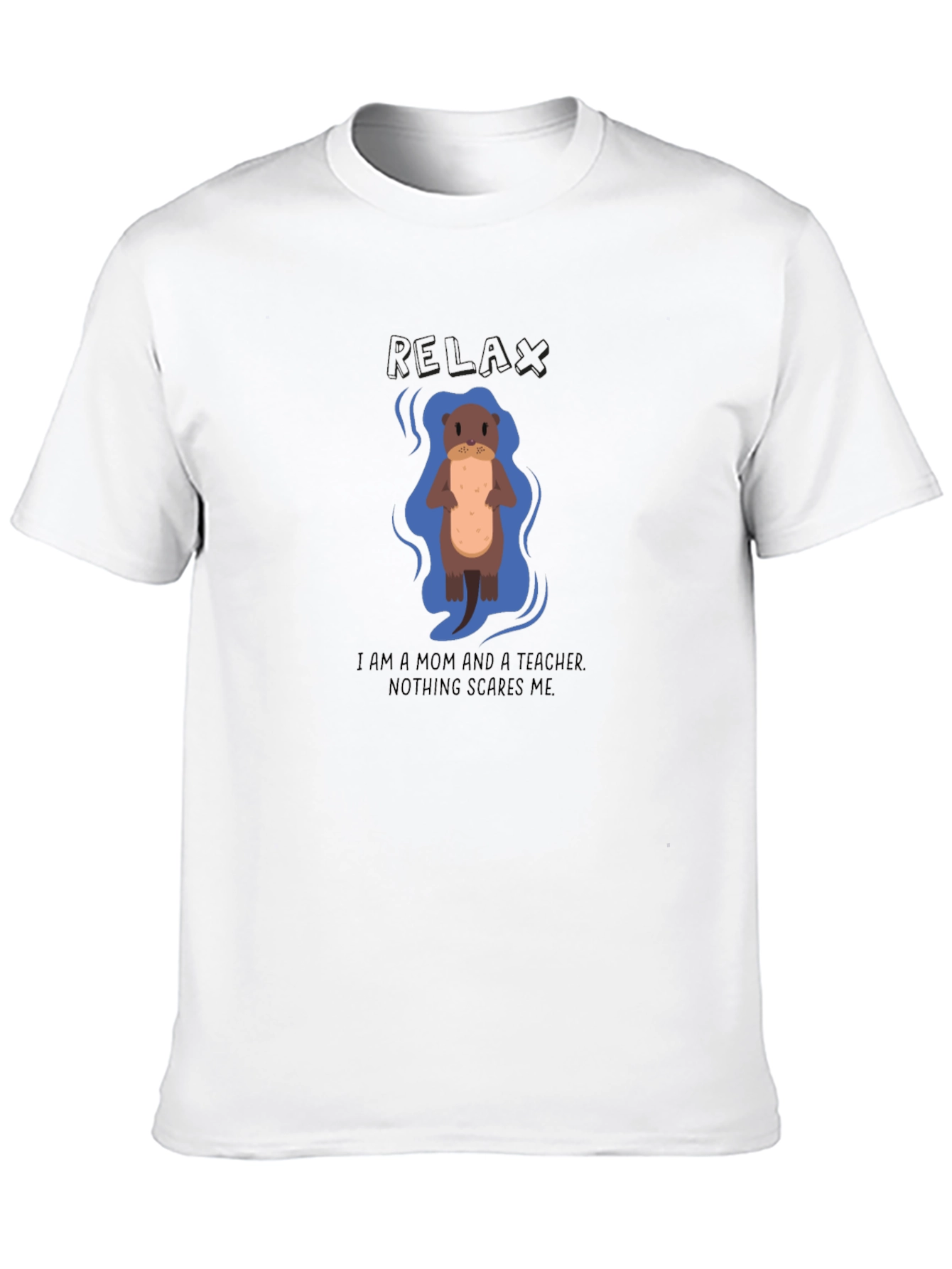 Mom Teacher Otter Graphic Tee