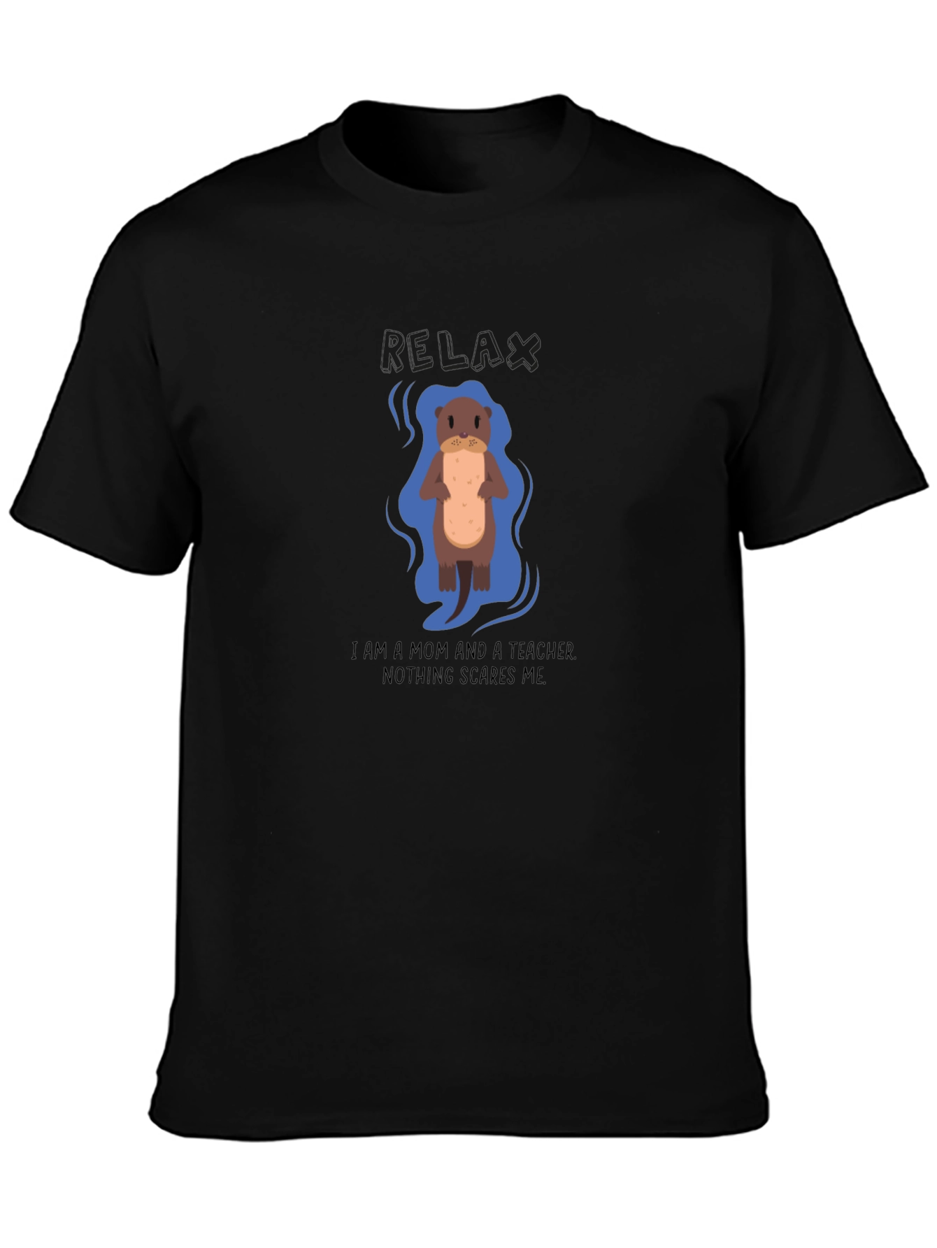 Mom Teacher Otter Graphic Tee