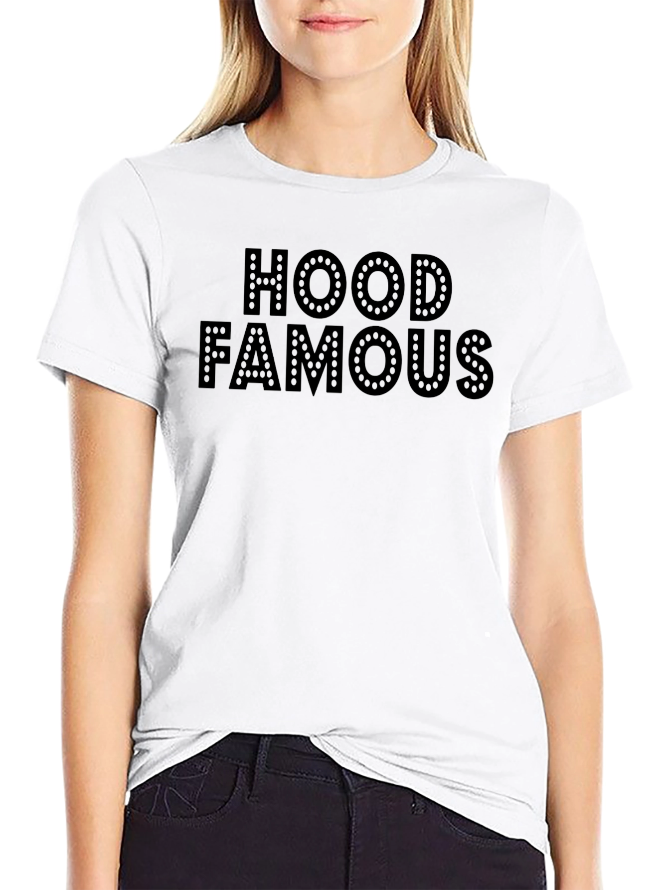 Hood Famous Black T-Shirt