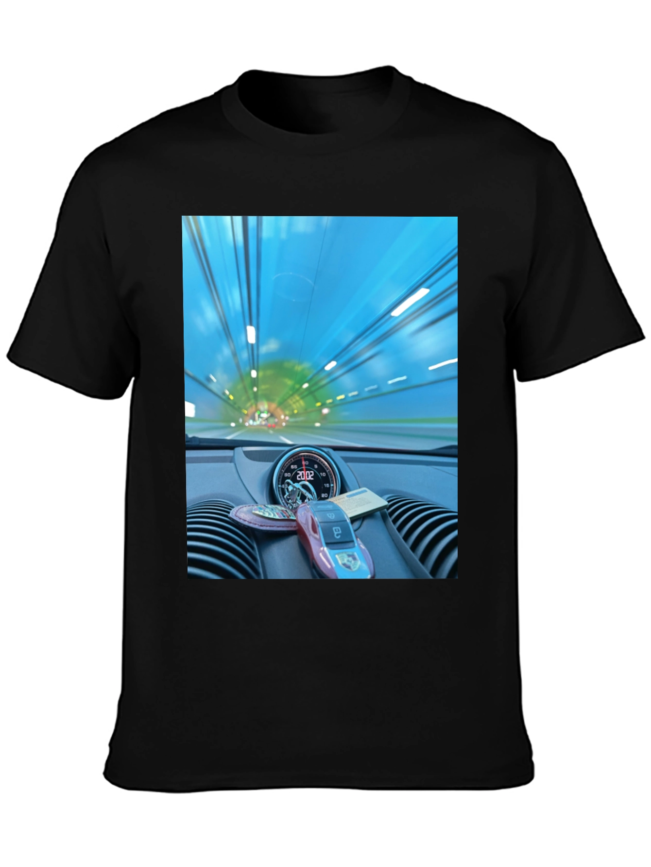 Tunnel Vision Black T-Shirt