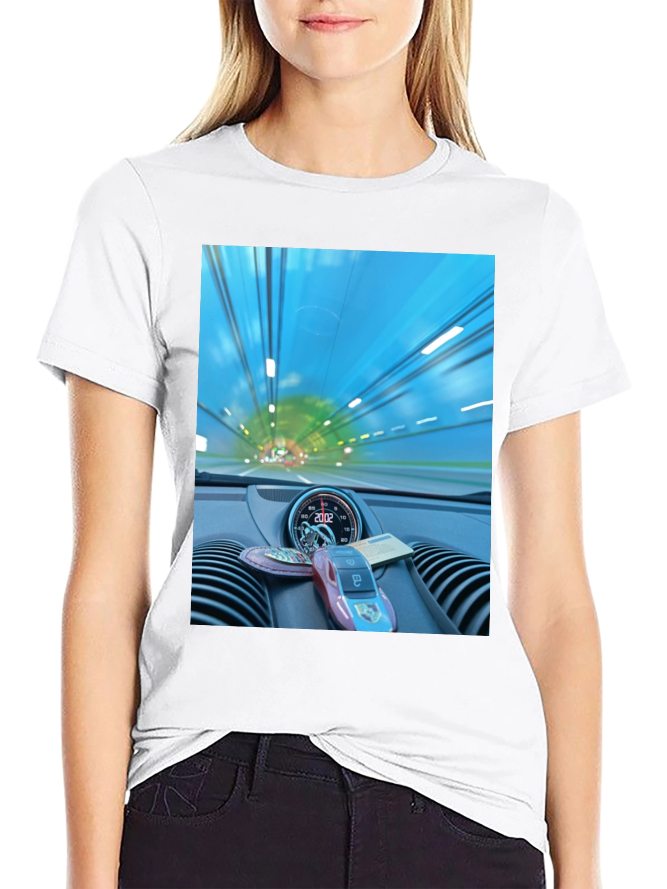 Tunnel Vision Black T-Shirt