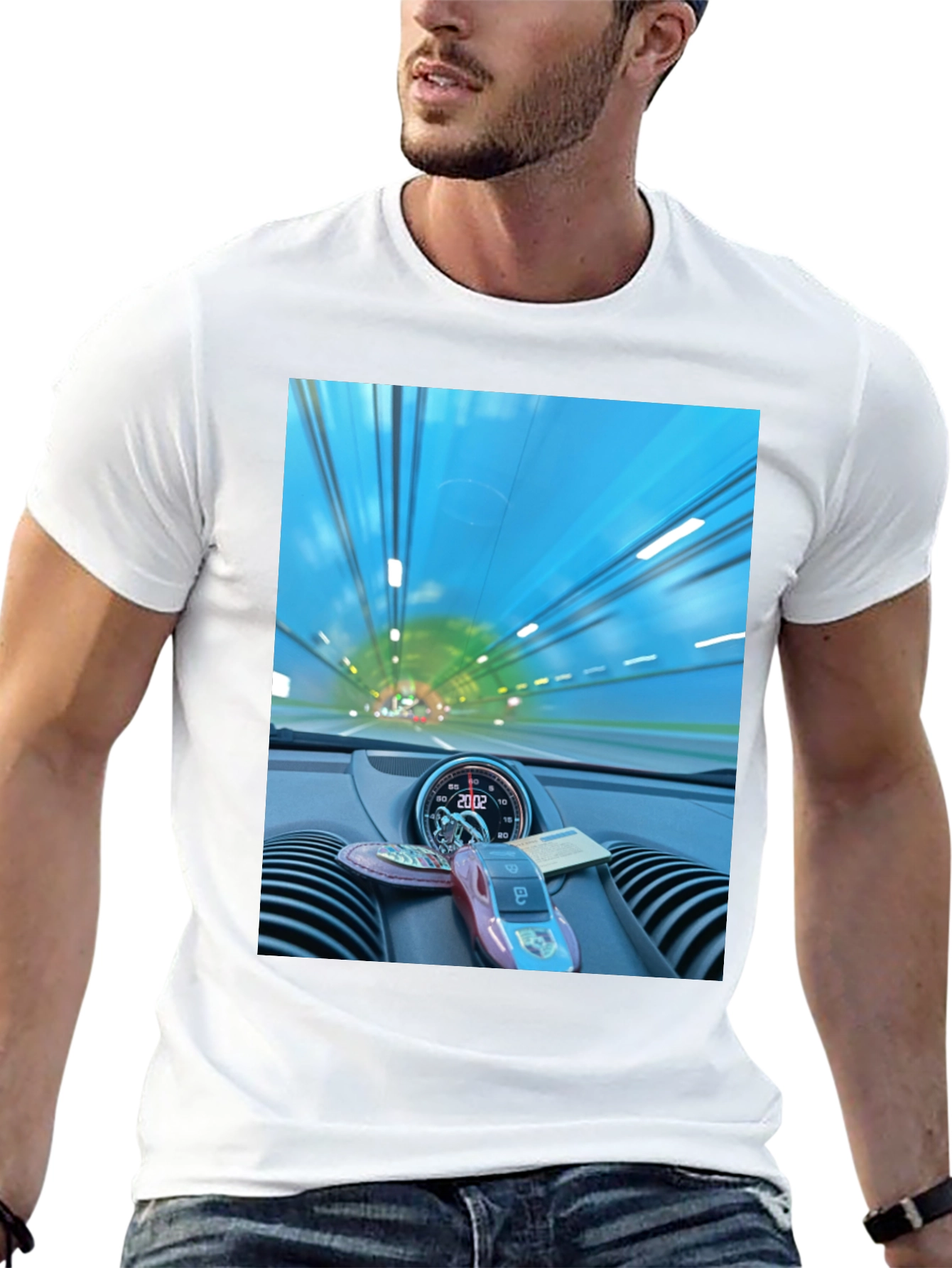 Tunnel Vision Black T-Shirt