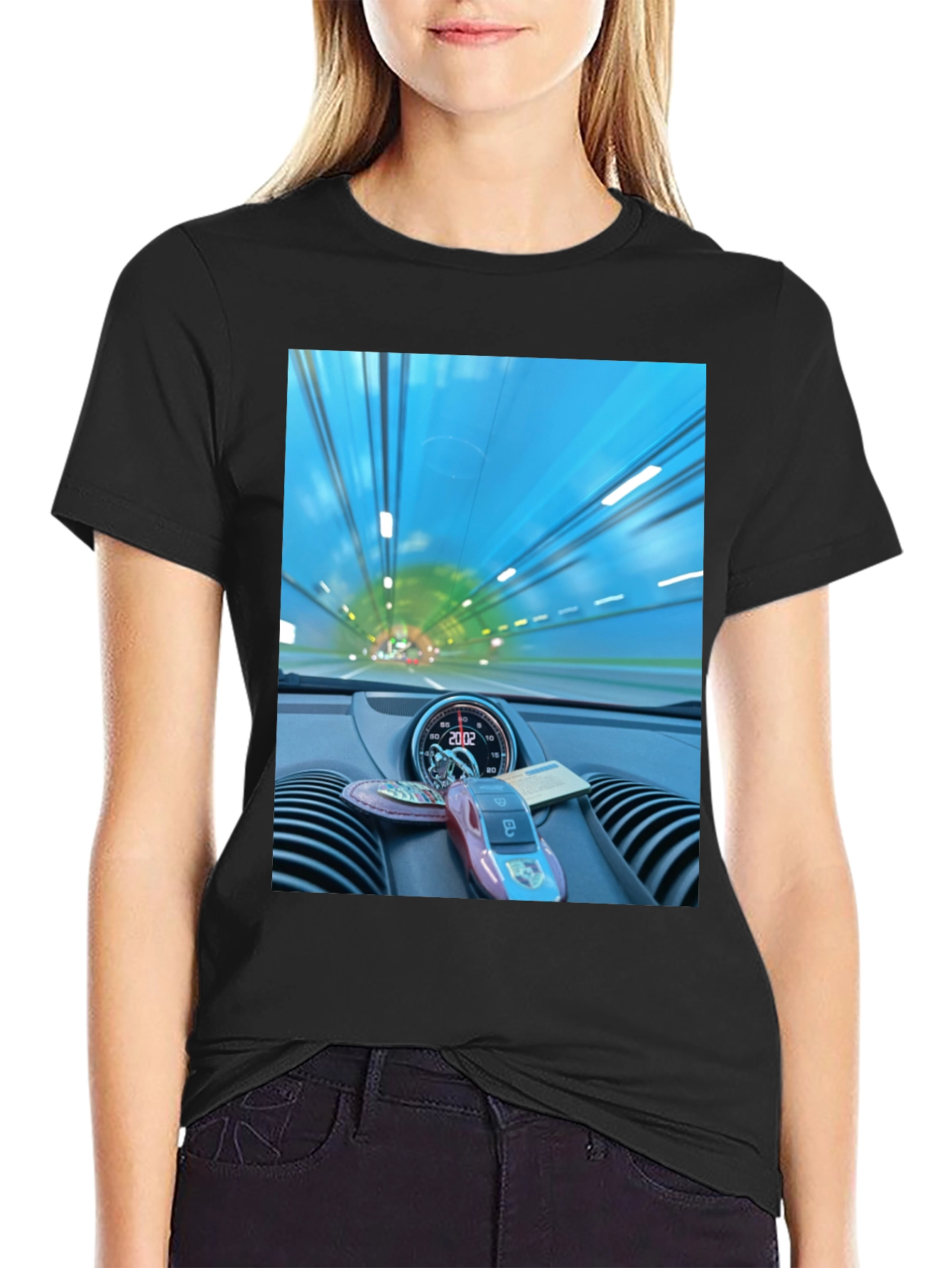 Tunnel Vision Black T-Shirt