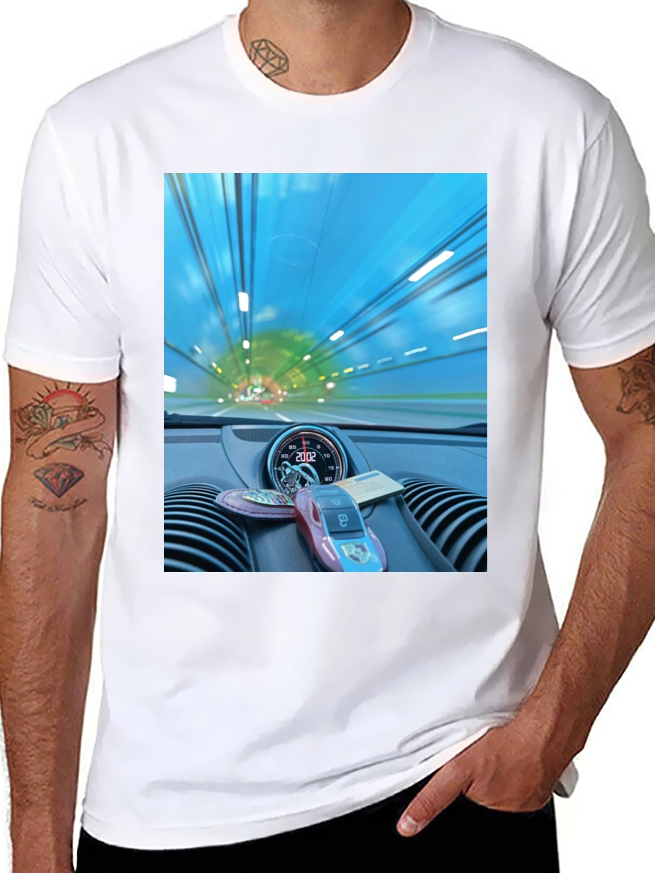 Tunnel Vision Black T-Shirt