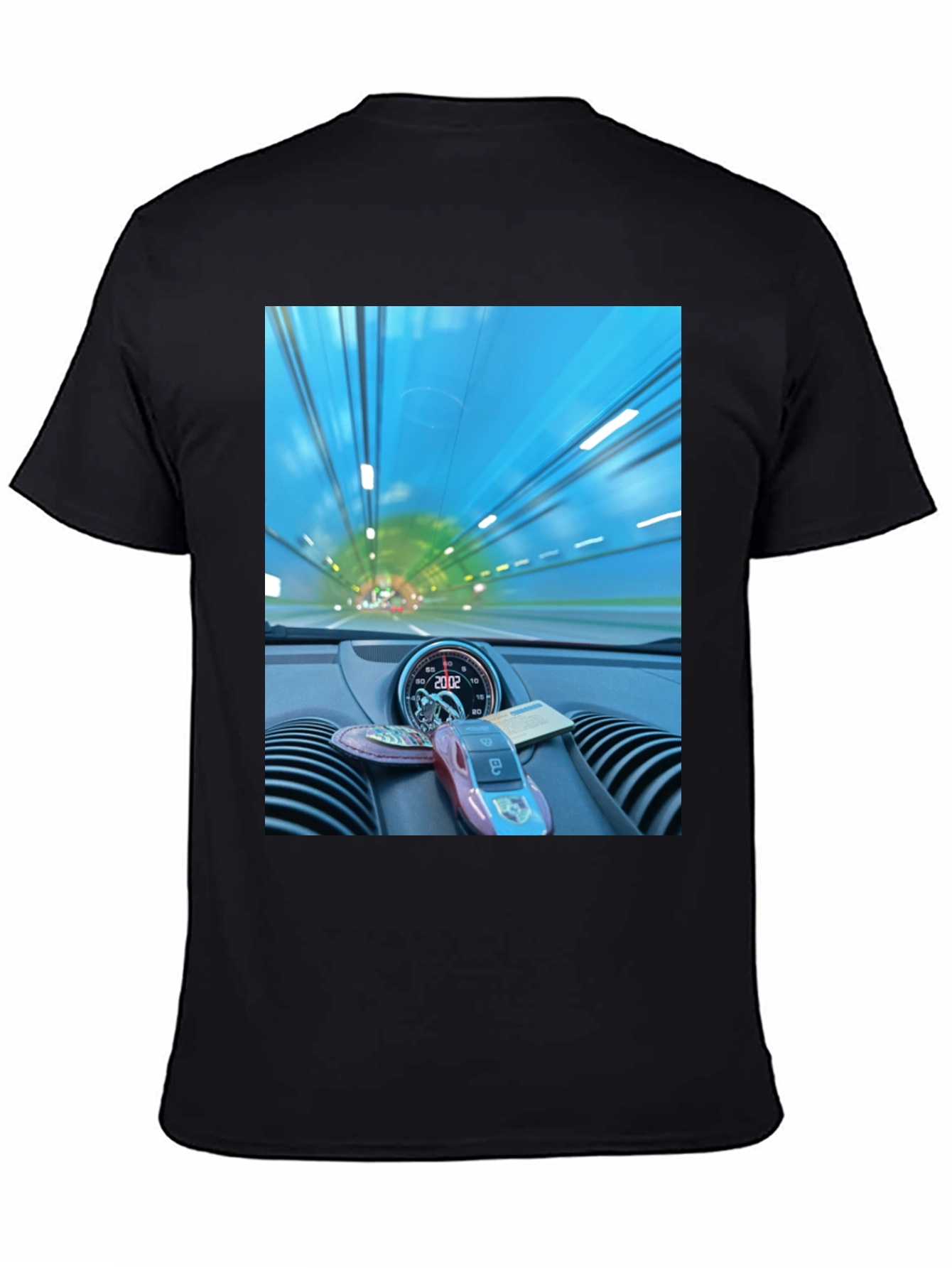 Tunnel Vision Black T-Shirt
