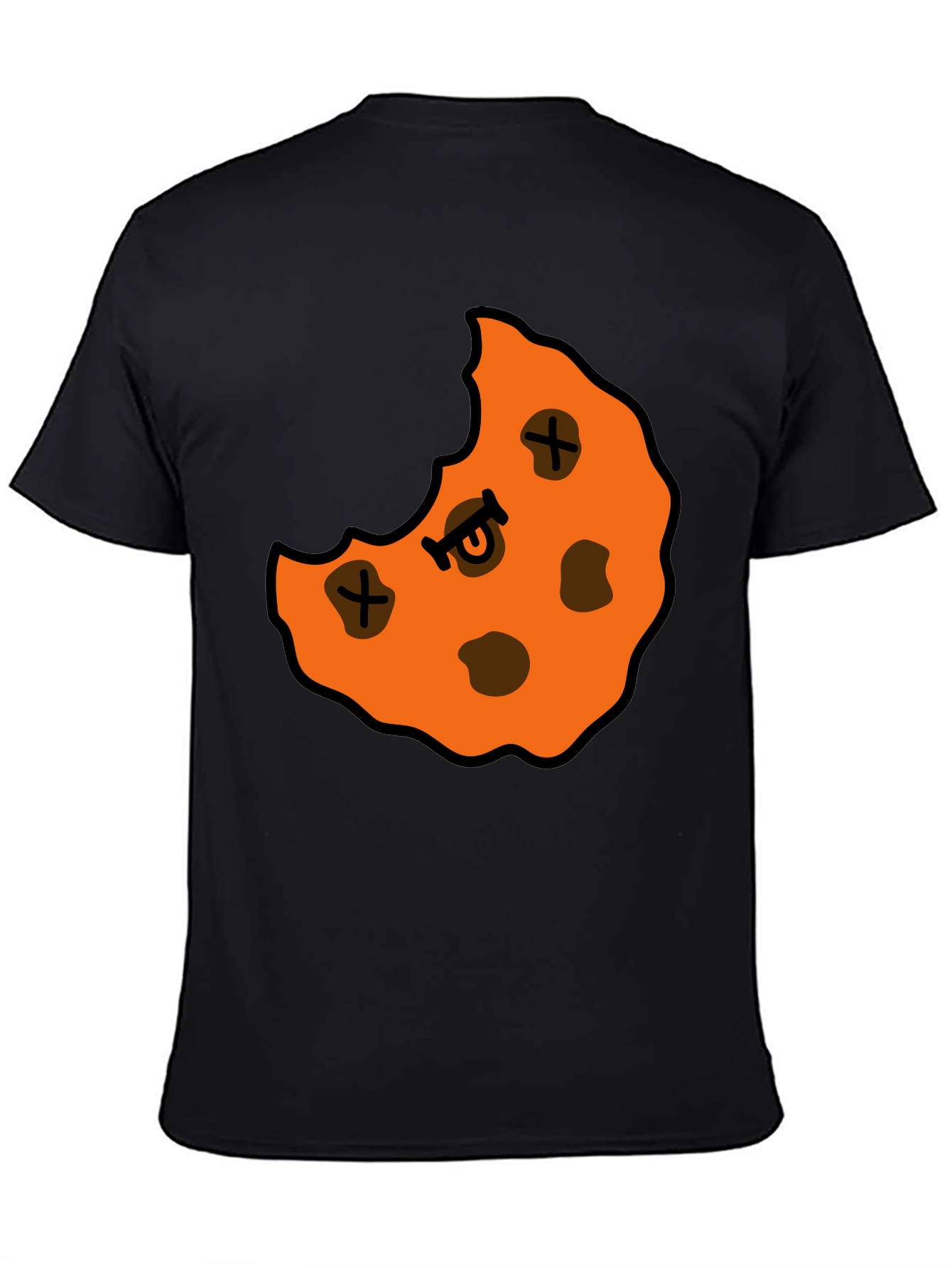 Cookie Monster Graphic Black T-Shirt