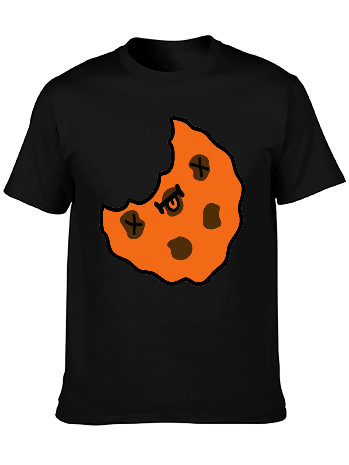 Cookie Monster Graphic Black T-Shirt