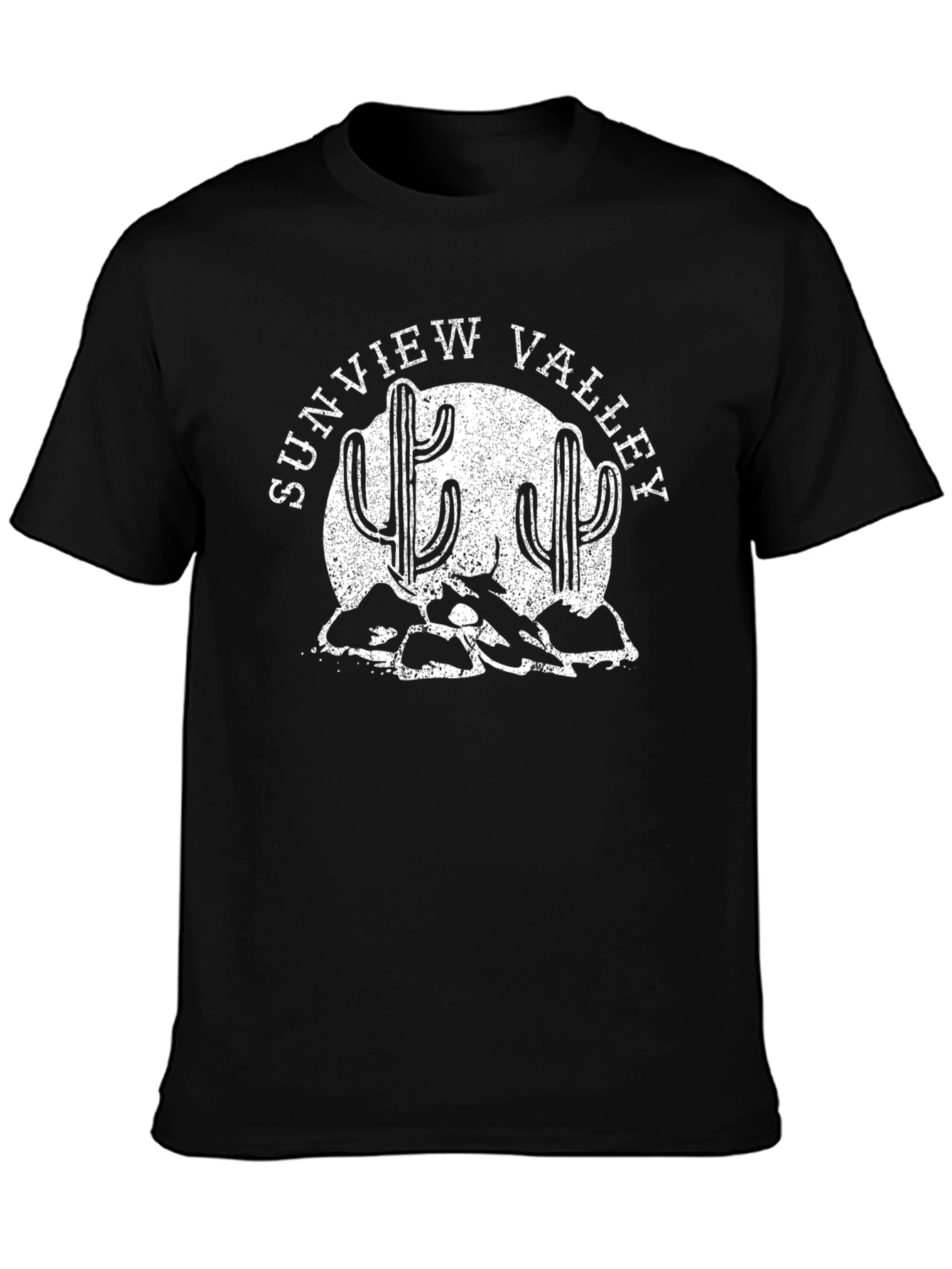 Sunview Valley Graphic Tee - Desert Cactus T-Shirt
