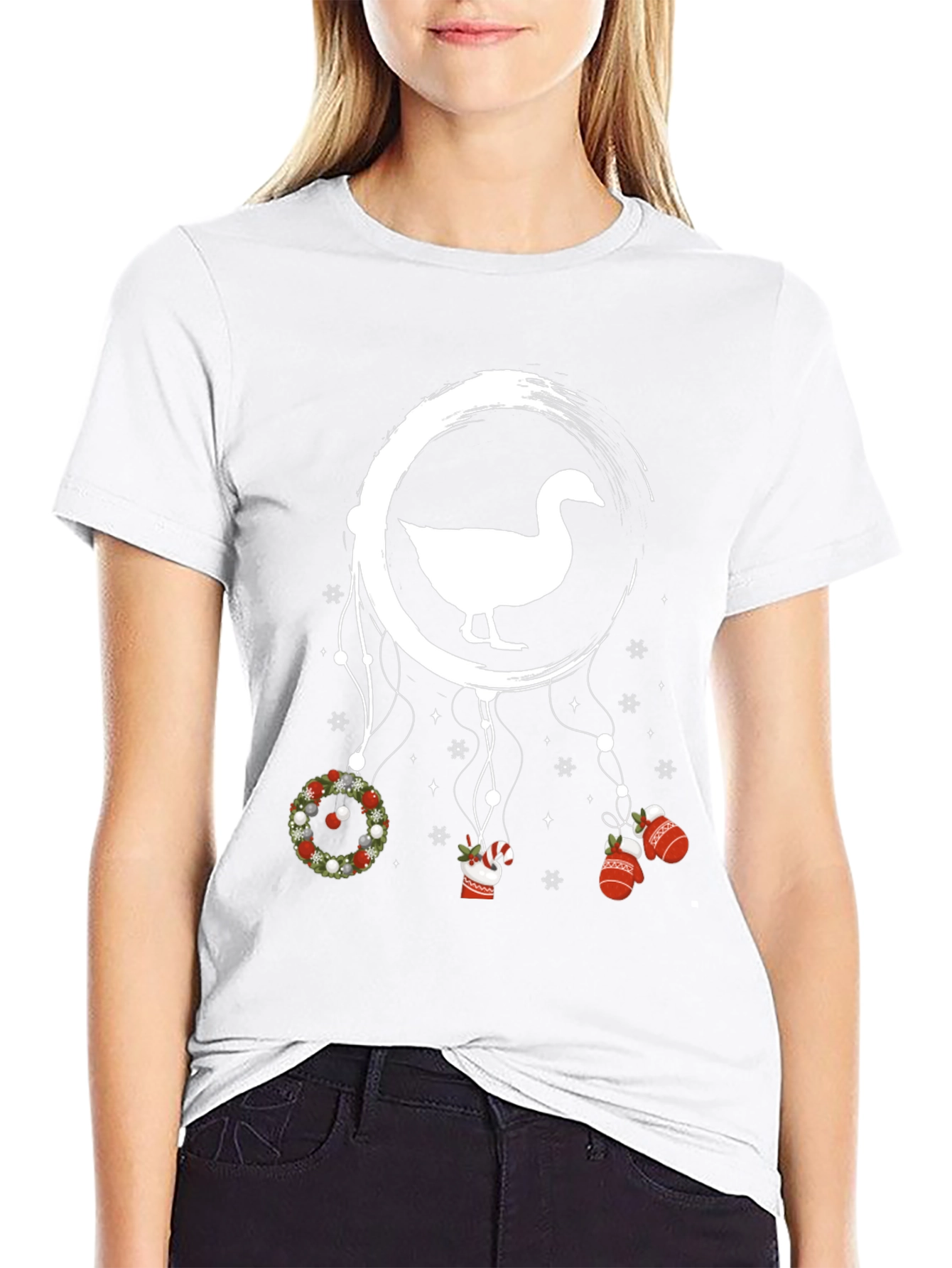 Goose Christmas Dreamcatcher T-Shirt