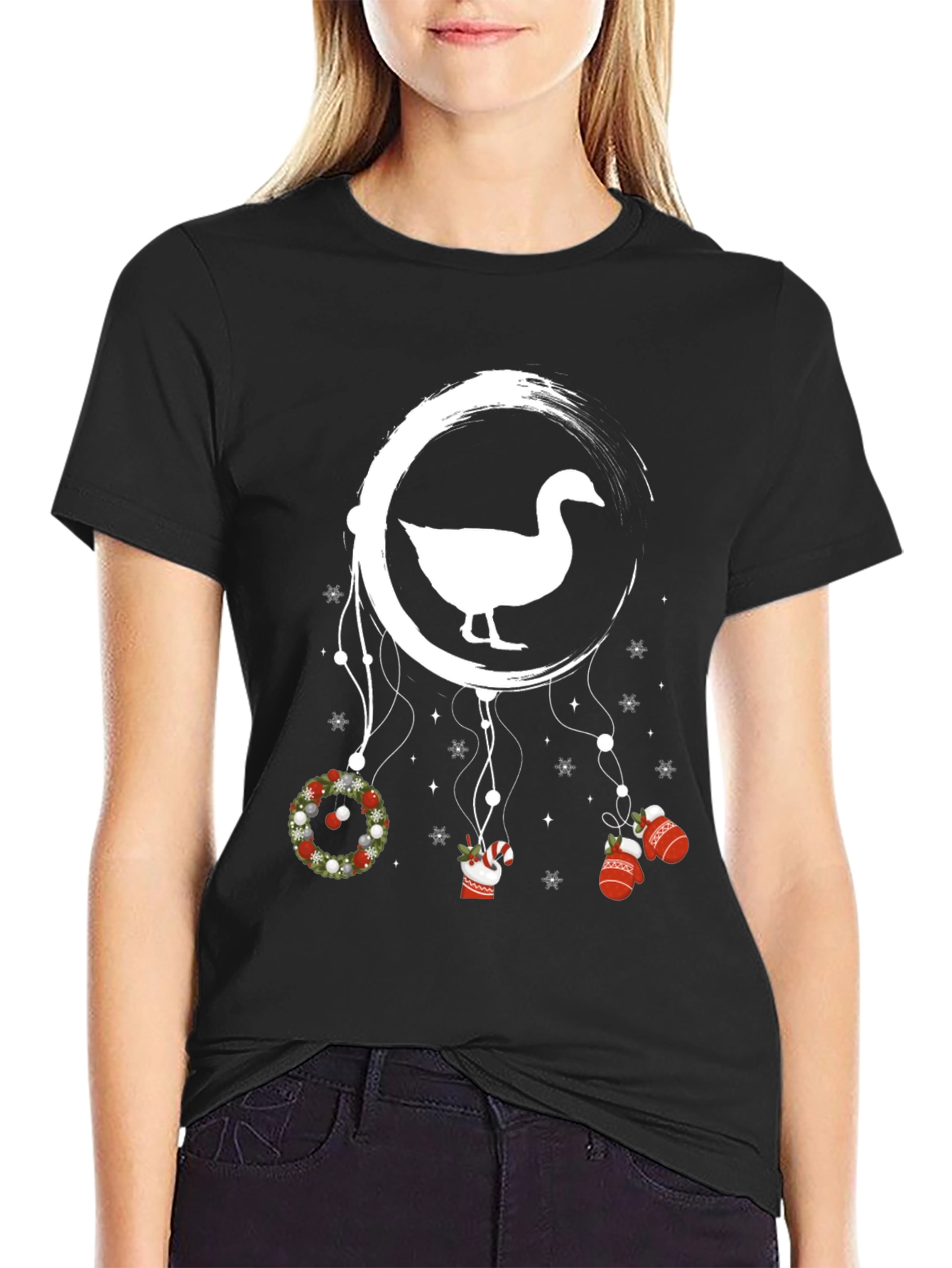 Goose Christmas Dreamcatcher T-Shirt