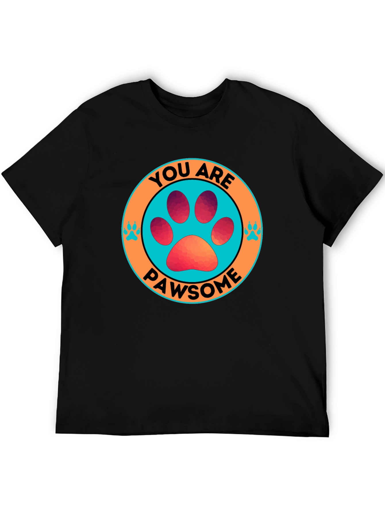 Pawsome Graphic Tee - Dog Lover T-Shirt
