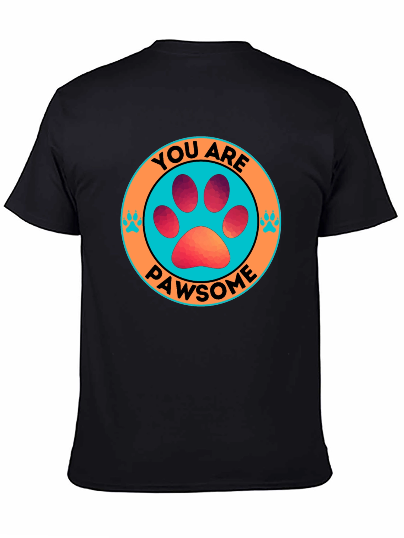 Pawsome Graphic Tee - Dog Lover T-Shirt
