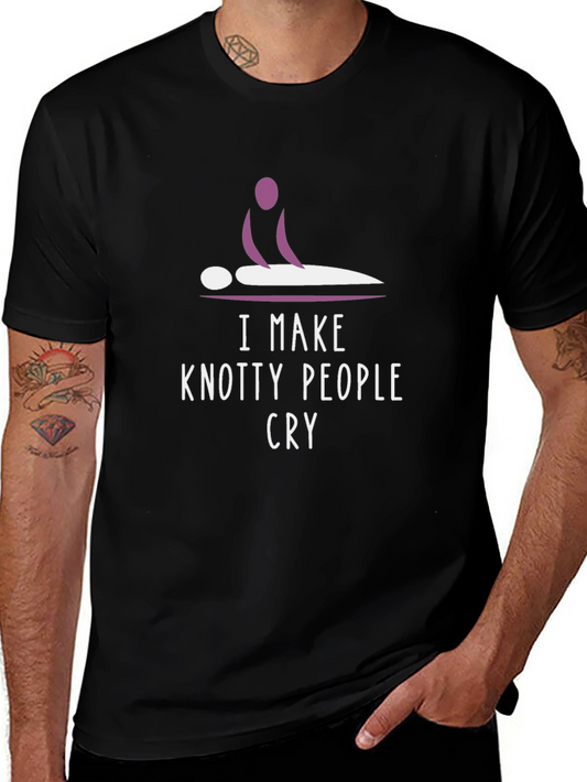 Knotty People Cry T-Shirt