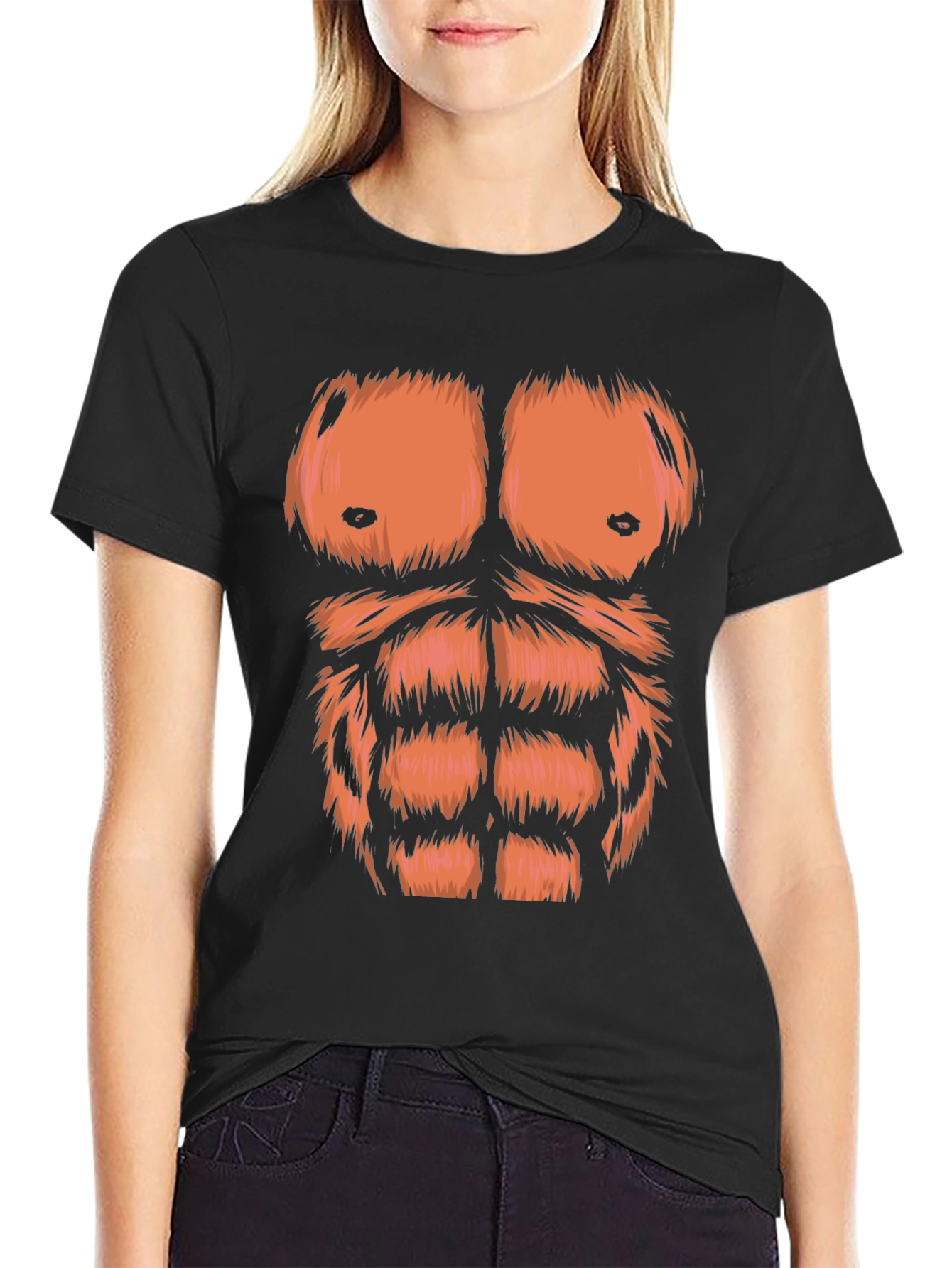 Funny Gorilla Chest T-Shirt