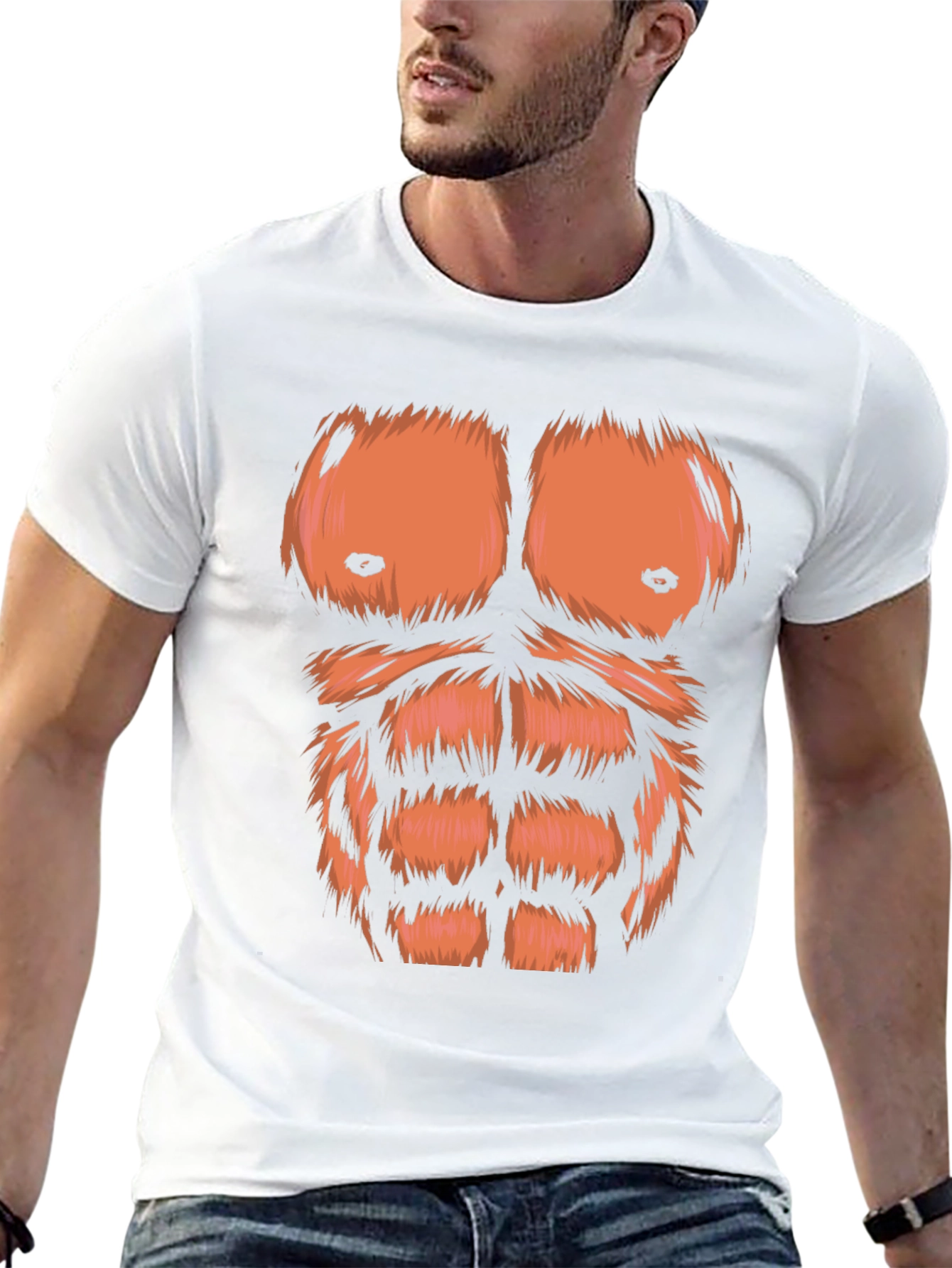 Funny Gorilla Chest T-Shirt