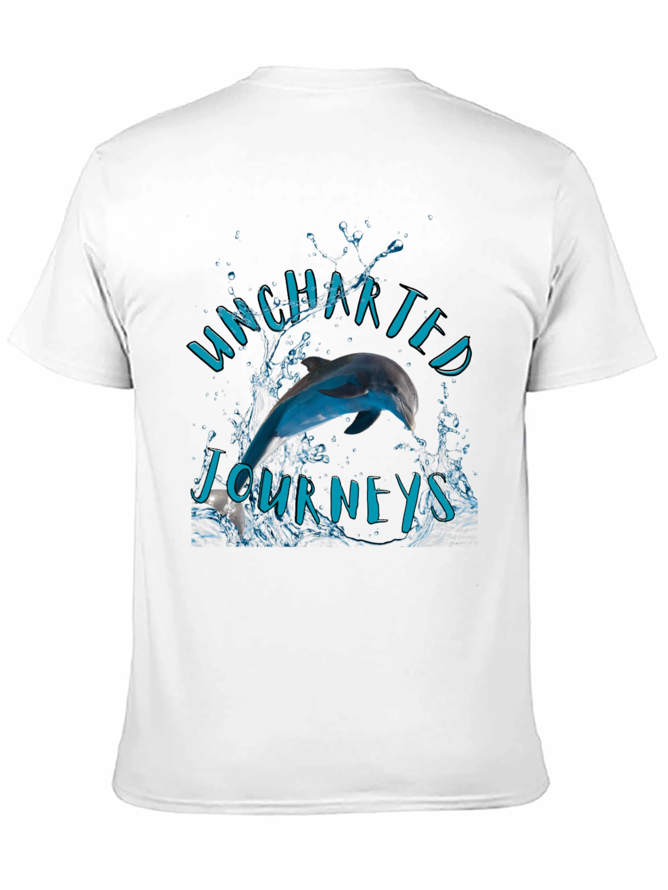 Uncharted Journeys Dolphin Graphic T-Shirt