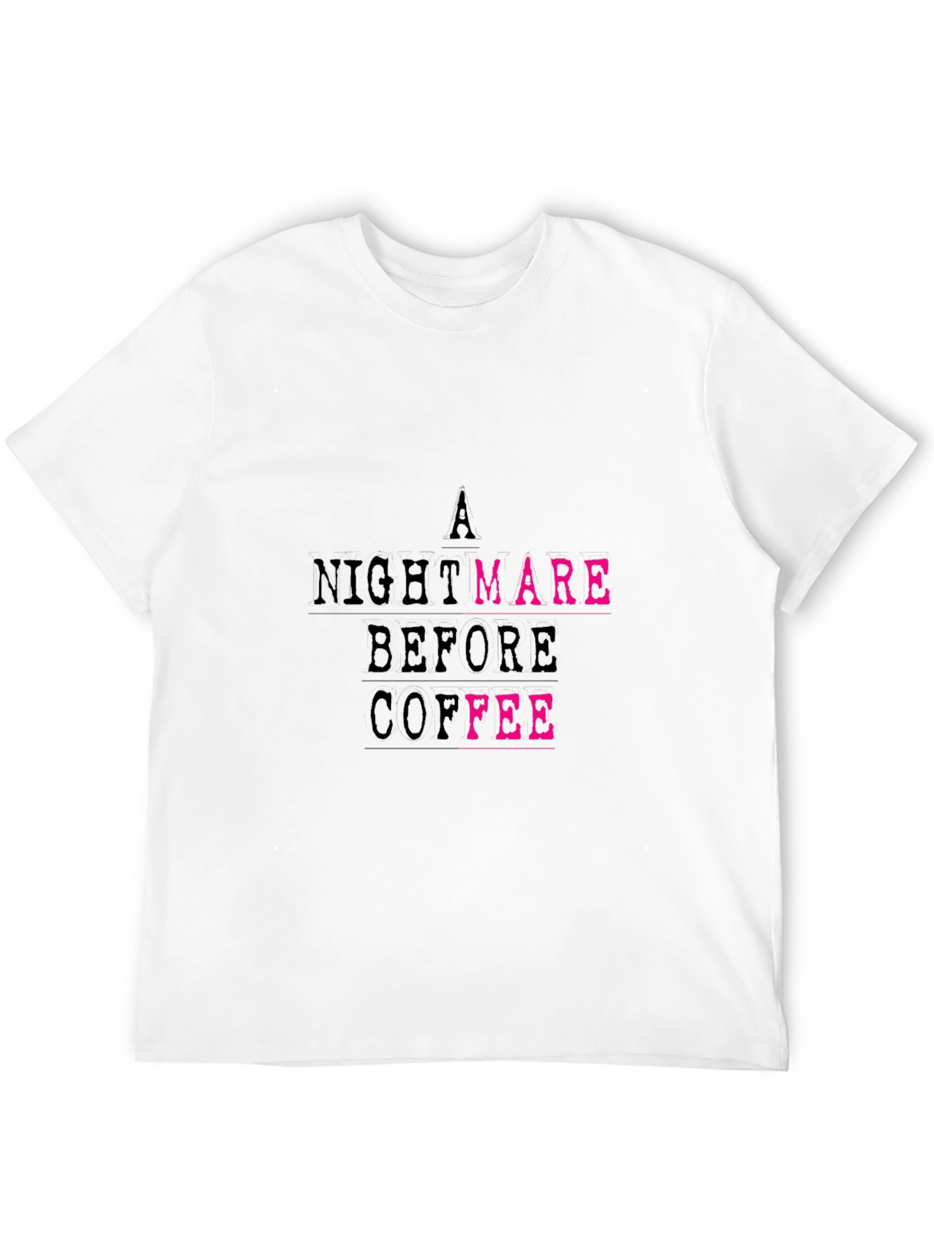 A Nightmare Before Coffee Graphic Tee