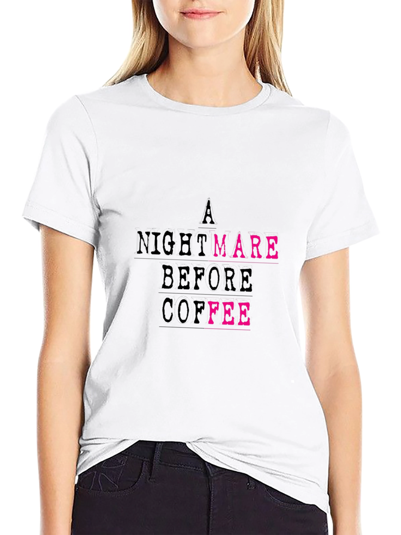 A Nightmare Before Coffee Graphic Tee
