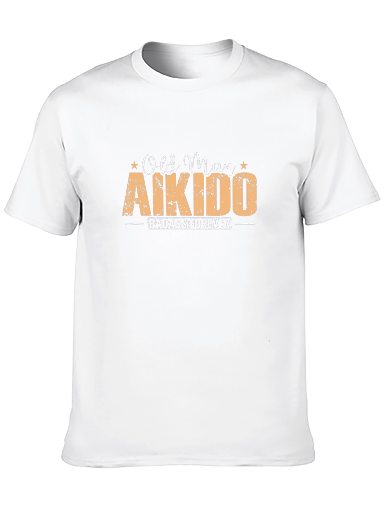 Old Man Aikido Badass T-Shirt