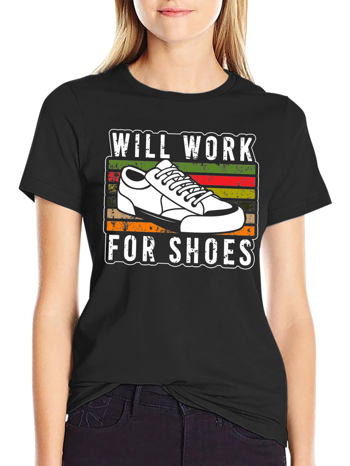 Will Work For Shoes T-Shirt
