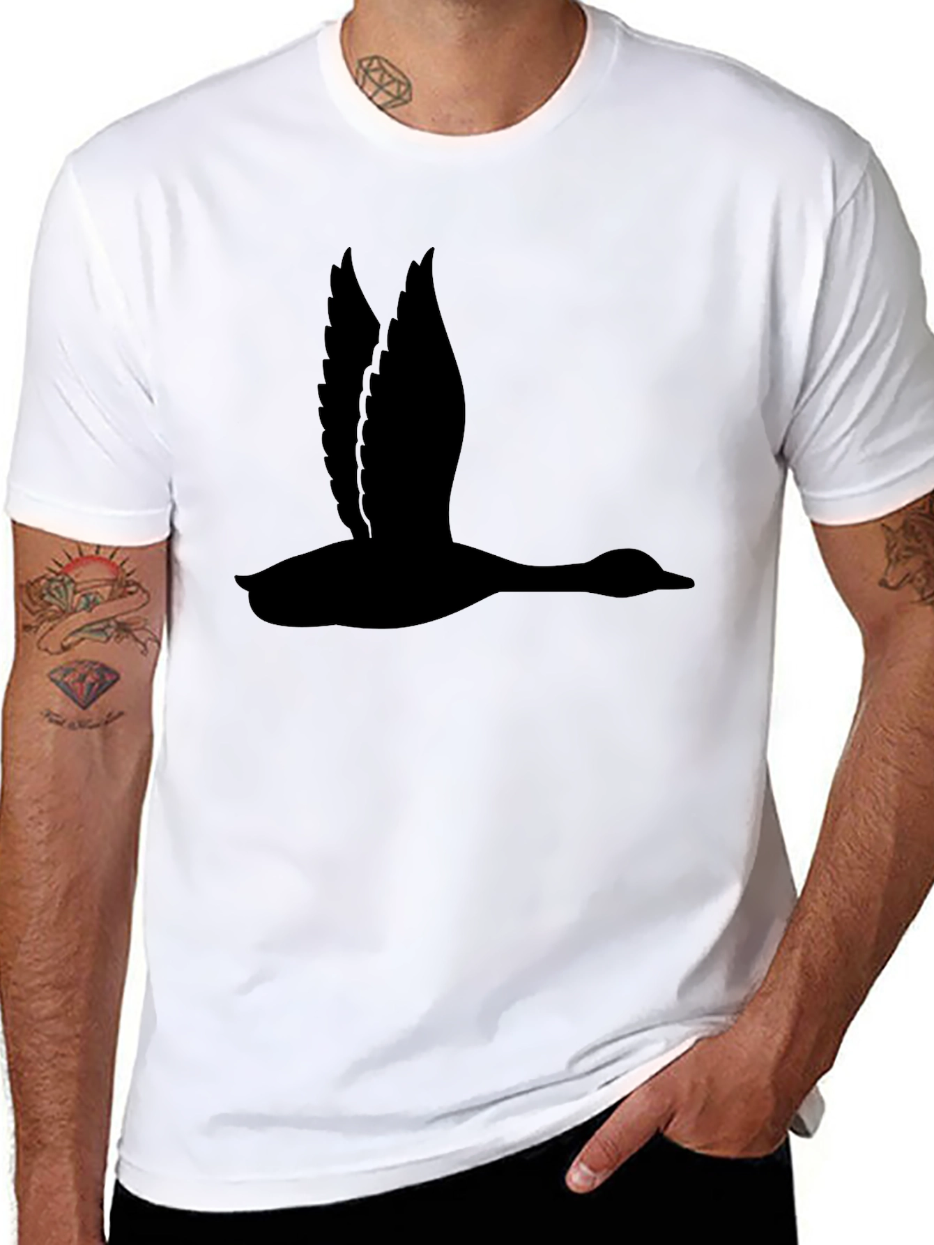 Flying Duck Graphic T-Shirt