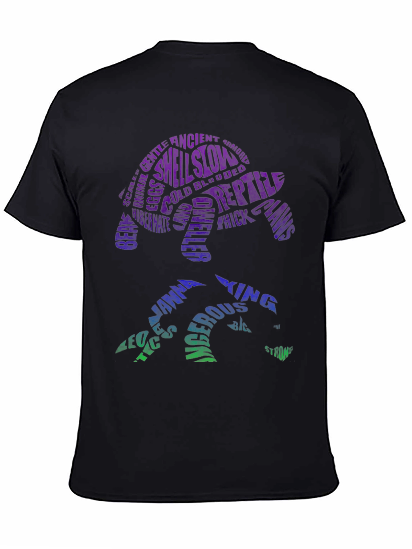 Turtle Word Art T-Shirt