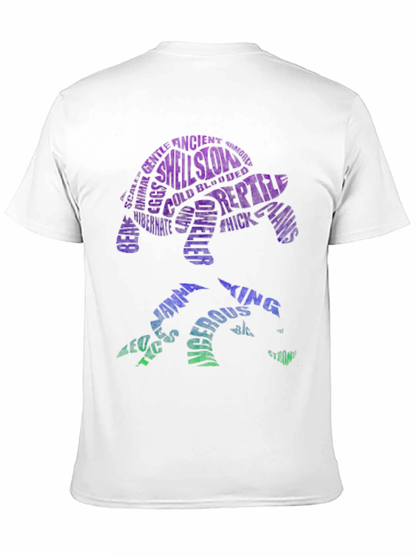 Turtle Word Art T-Shirt